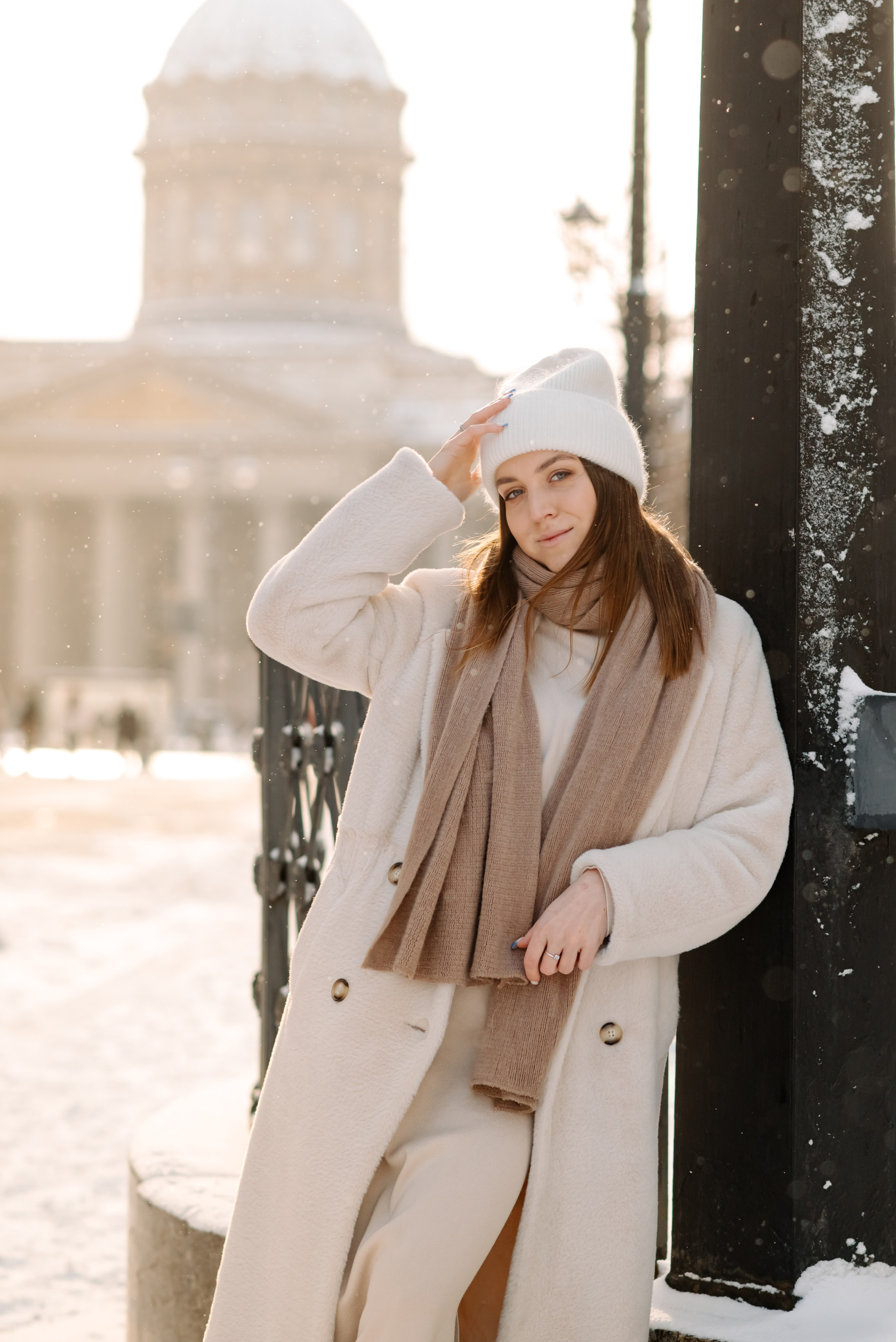 Прогулка по зимнему городу. Свадебный и сеейный фотограф в Санкт-Петербурге Елена Худякова