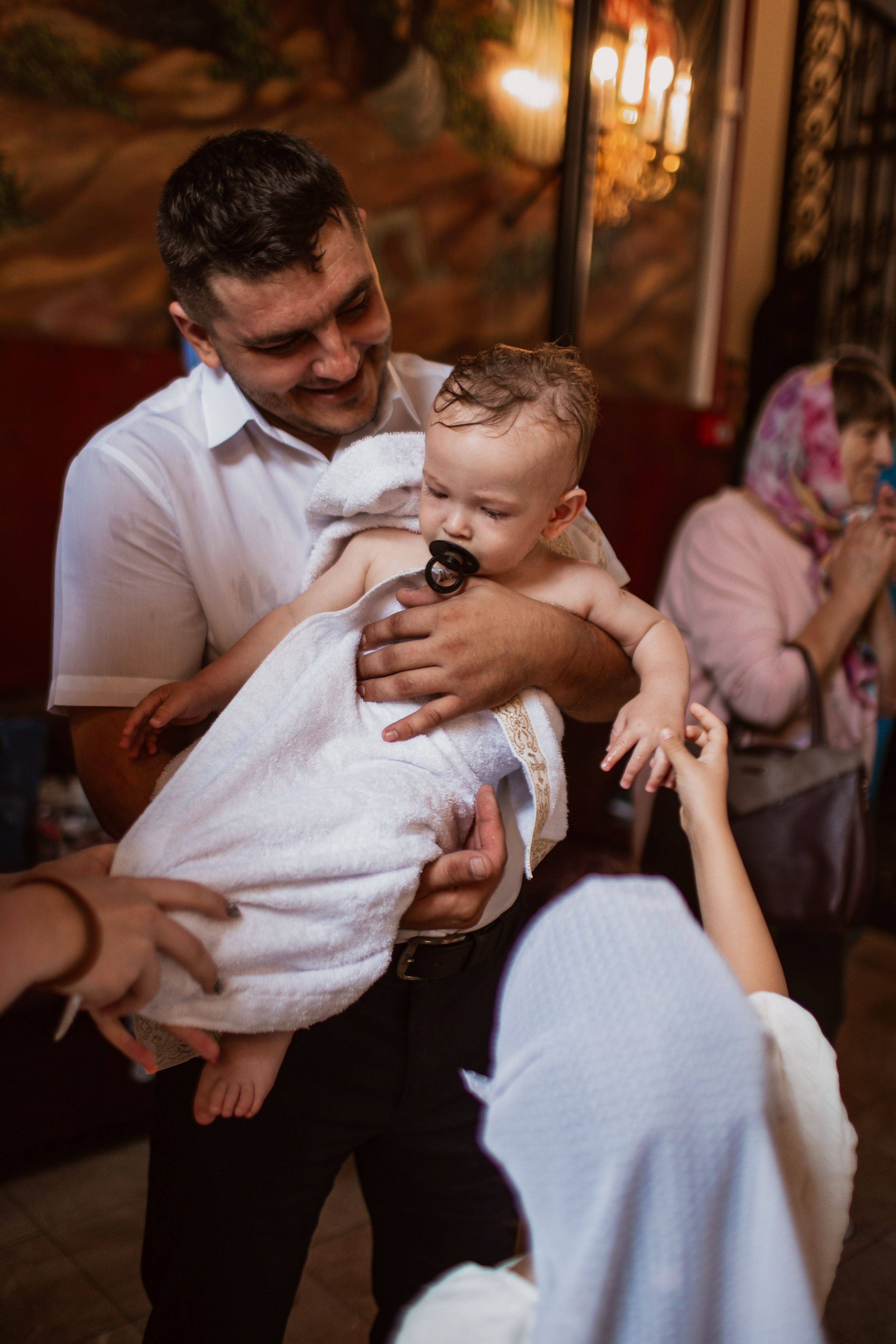 Крещение Мирона Боголюбский Храм г. Пушкино. Свадебный и Семейный фотограф в Москве Александра Вайпер