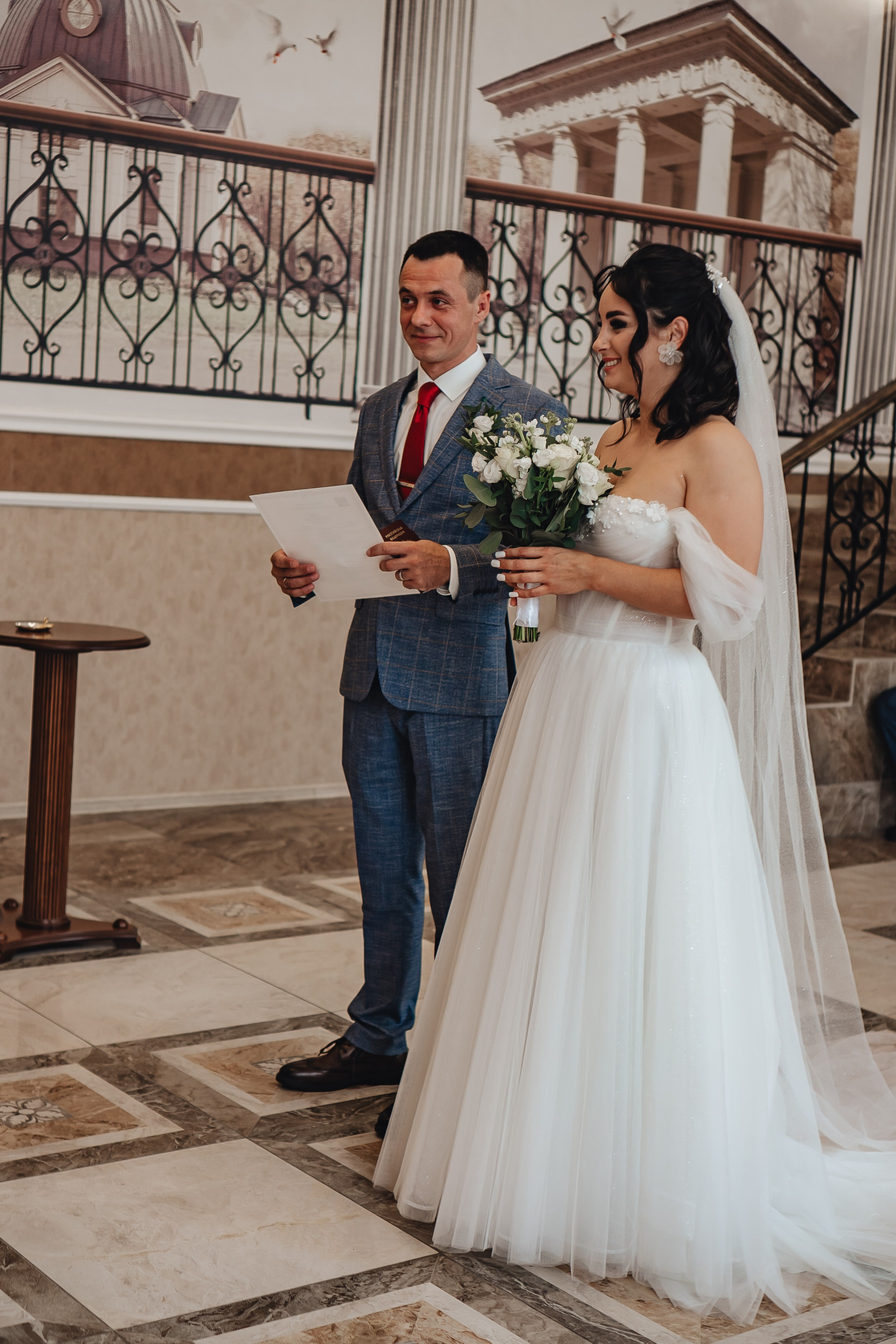 СВАДЕБНАЯ СЬЕМКА В ЗАГСЕ НА МОСКОВСКОМ ПРОСПЕКТЕ. Профессиональный фотограф, Санкт-Петербург — Виктория Богомолова