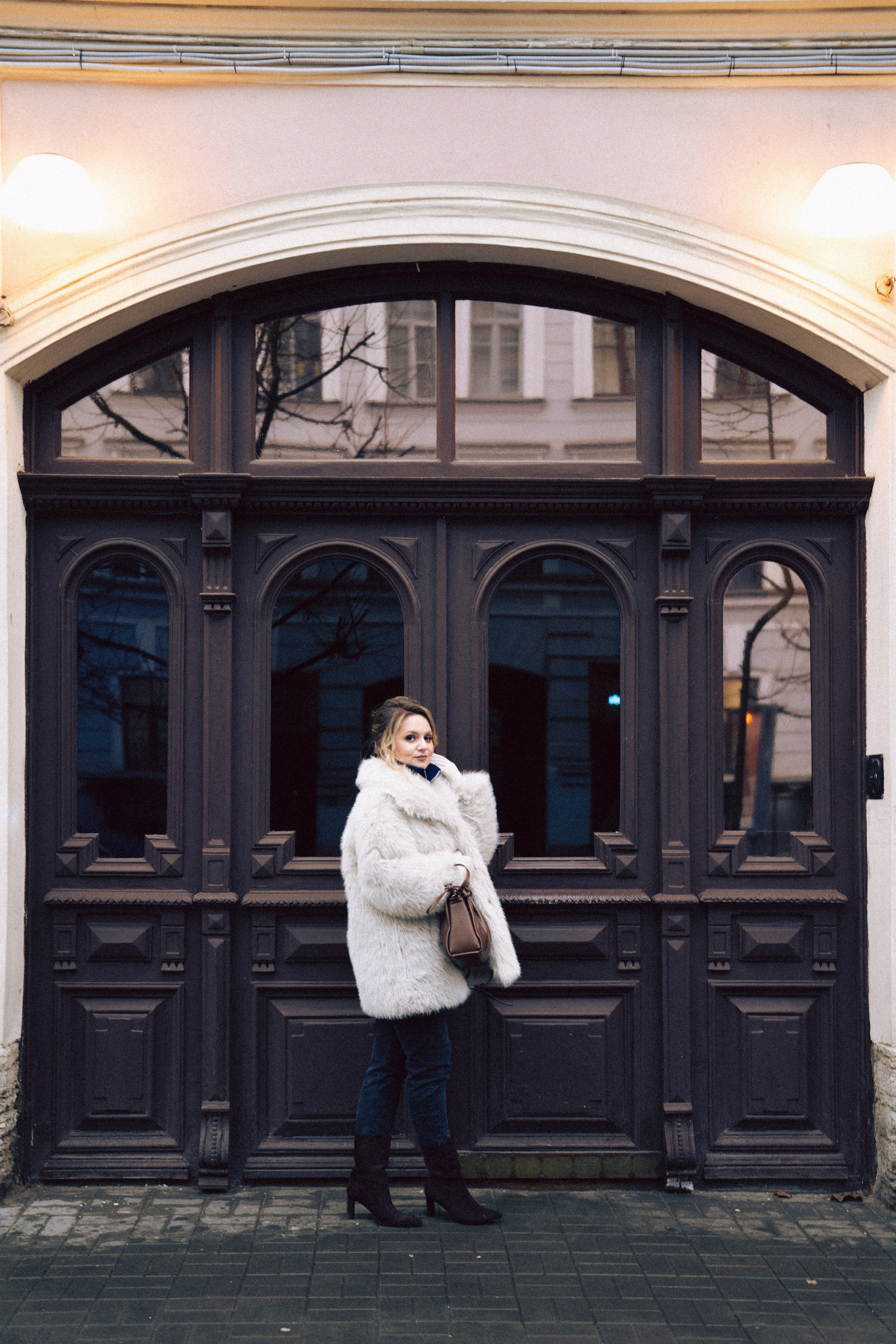 НОВОГОДНЯЯ ФОТОСЕСИИЯ В СТУДИИ ДЛЯ ДЕВУШКИ И ПРОГУЛКА ПО ЧЕРНЫШЕВСКОЙ. Профессиональный фотограф, Санкт-Петербург — Виктория Богомолова