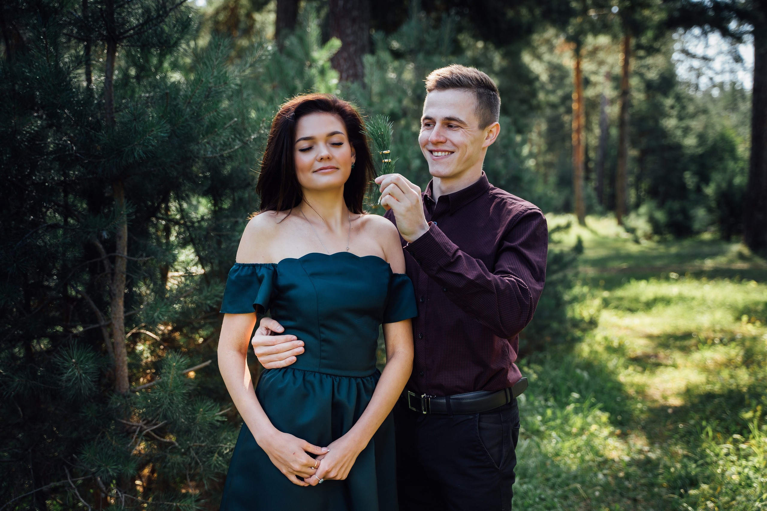 Фото Love story в Коломне: Максим и Анна. Свадебный фотограф в Коломне, Воскресенске, Егорьевске Владимир Петров