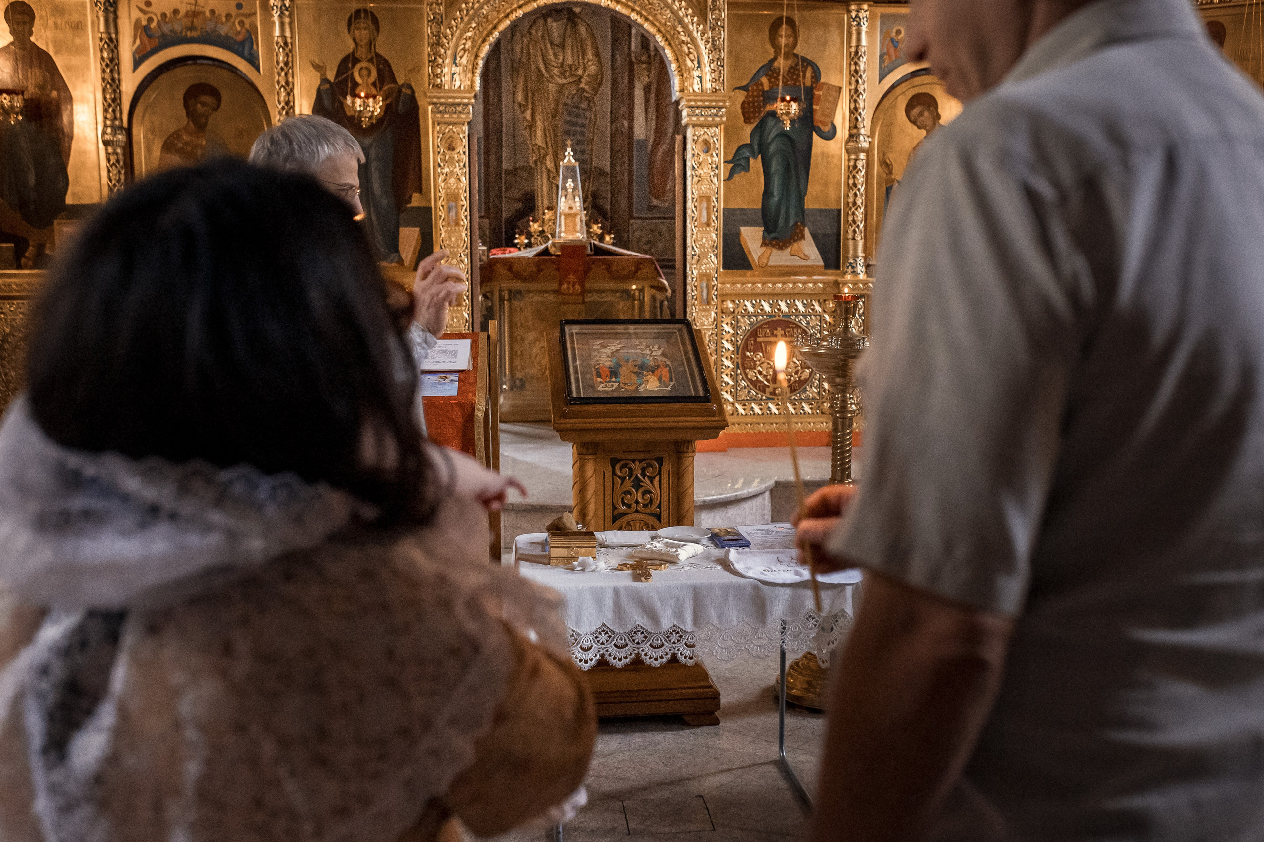 Фотограф на Крещение в Храме Сергия Радонежского на Рязанке. Профессиональный фотограф в Москве и Мо Мария Шантарёва