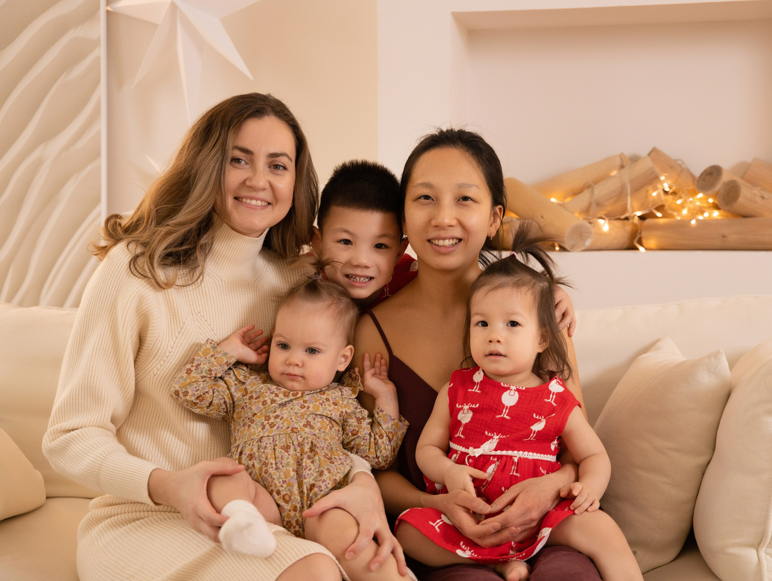 Новогодняя семейная фотосессия. Фотограф НСК-Кем-СПБ Александра Фомич