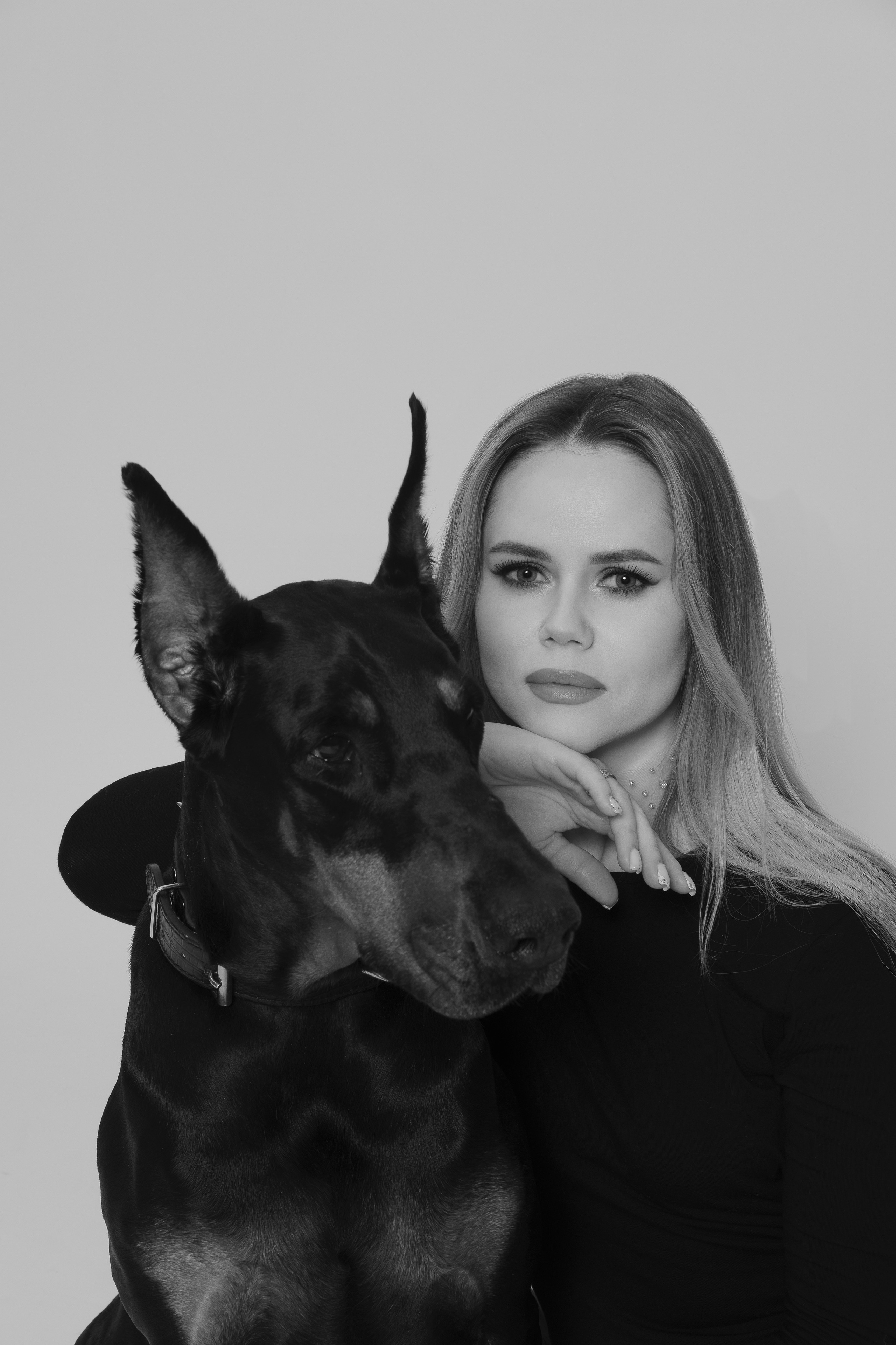 Студийная съемка на циклораме. Фотограф беременности в Санкт-Петербурге Измайлова Анастасия