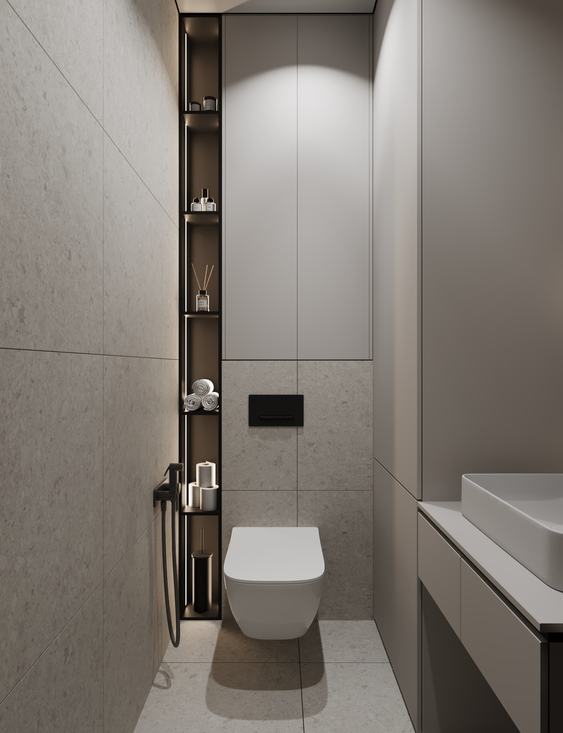 Квартира 62 кв. м. Хрустальный парк, Датский квартал. Annything design