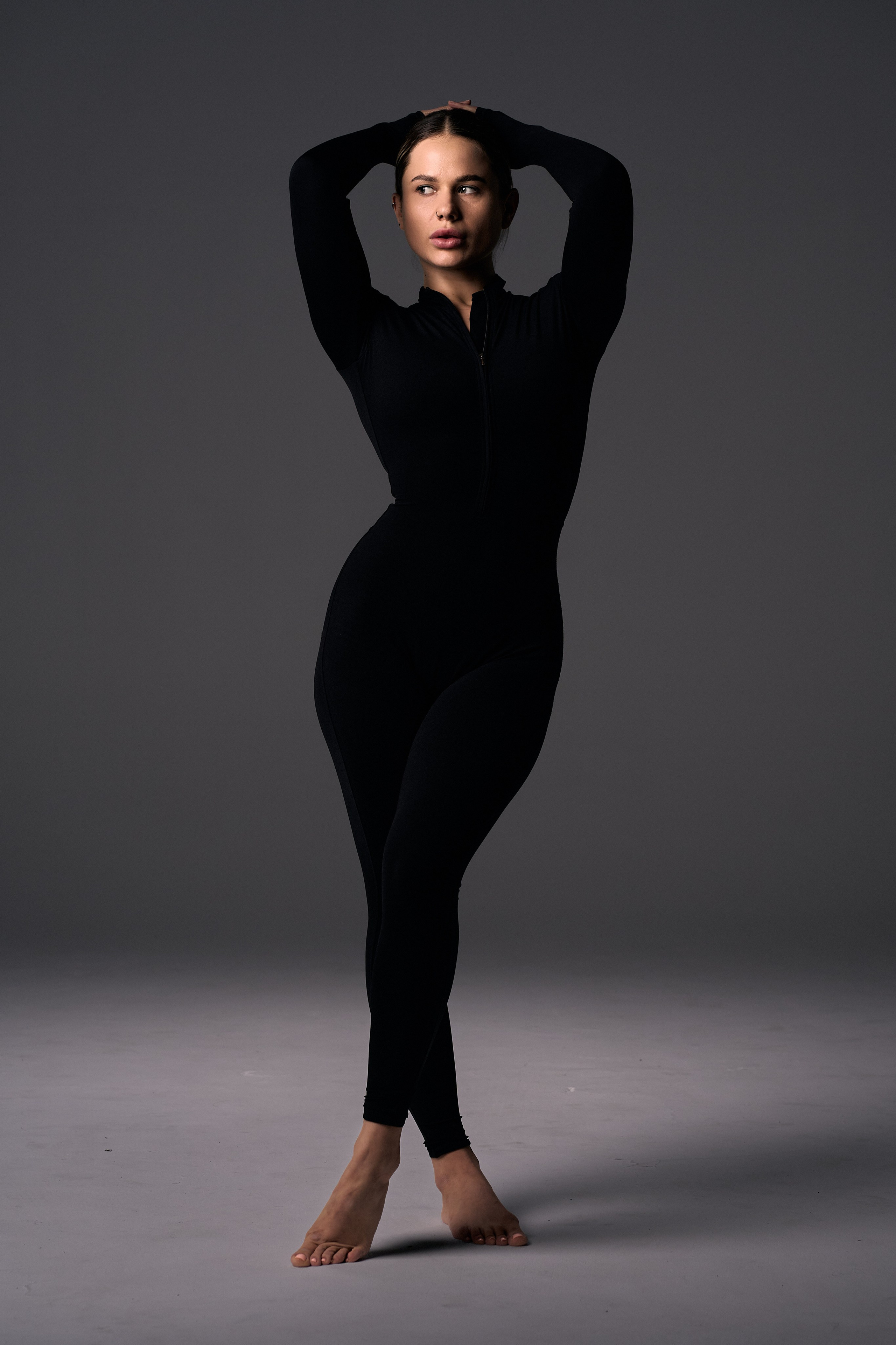 Полина — Йога FYSM. Фотограф Москва Денис Косых — портреты, йога, творческие съёмки