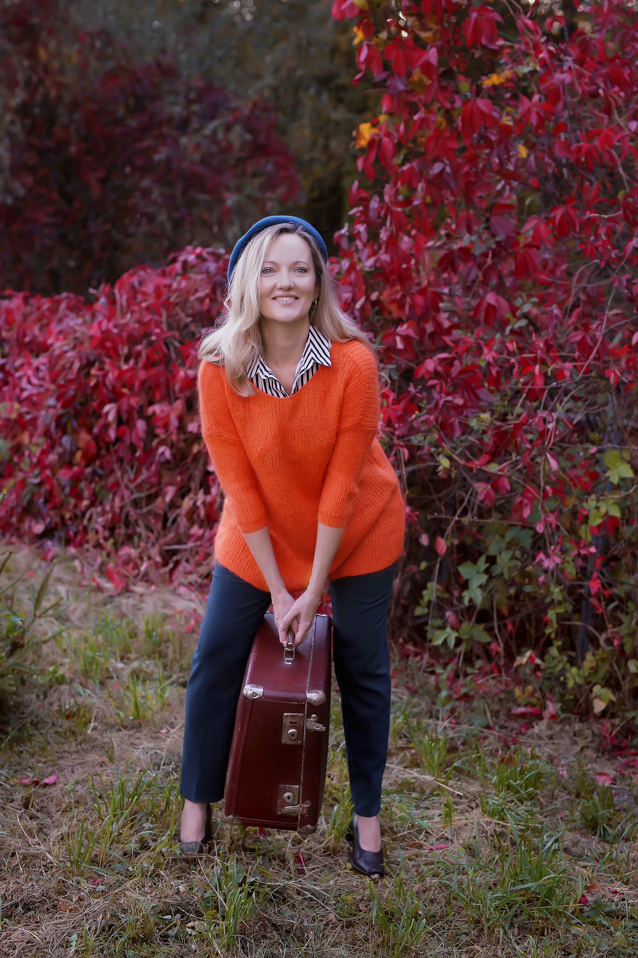 Наталья и осень. Школьный и детский фотограф Старожилово