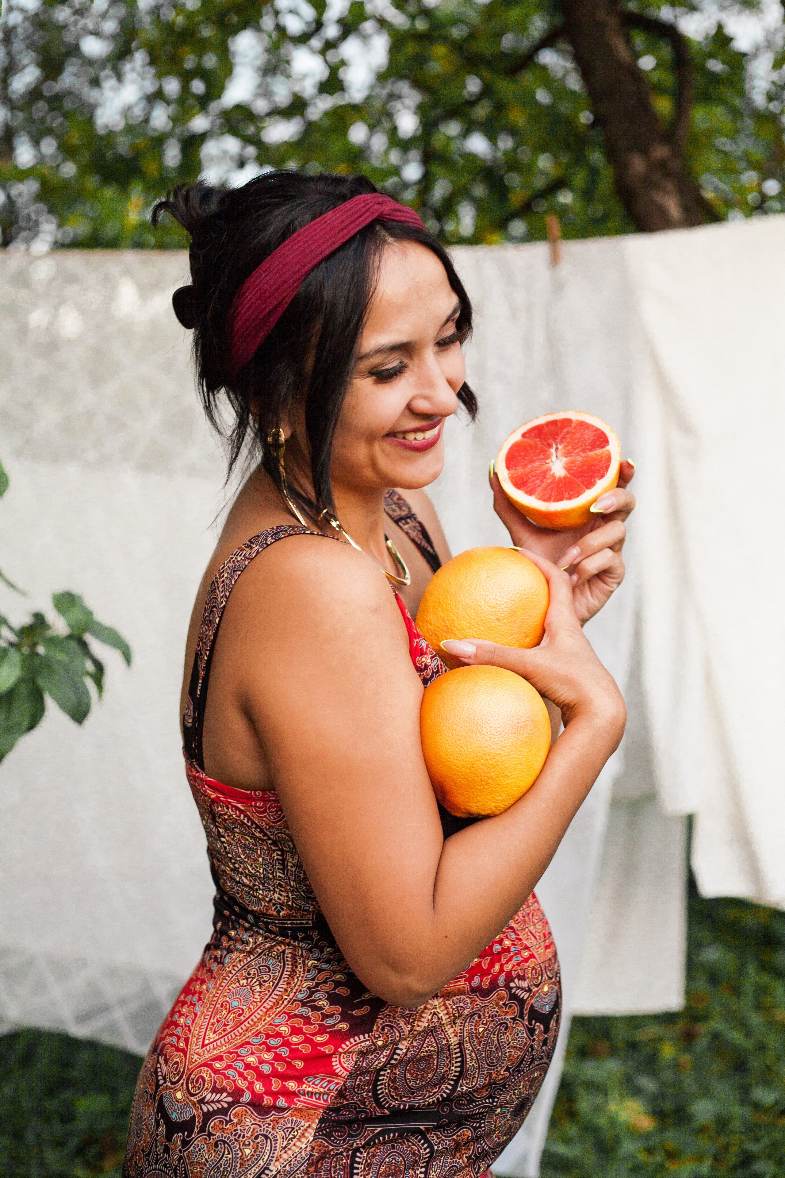 Фруктовое настроение. Семейный фотограф г. Тюмень