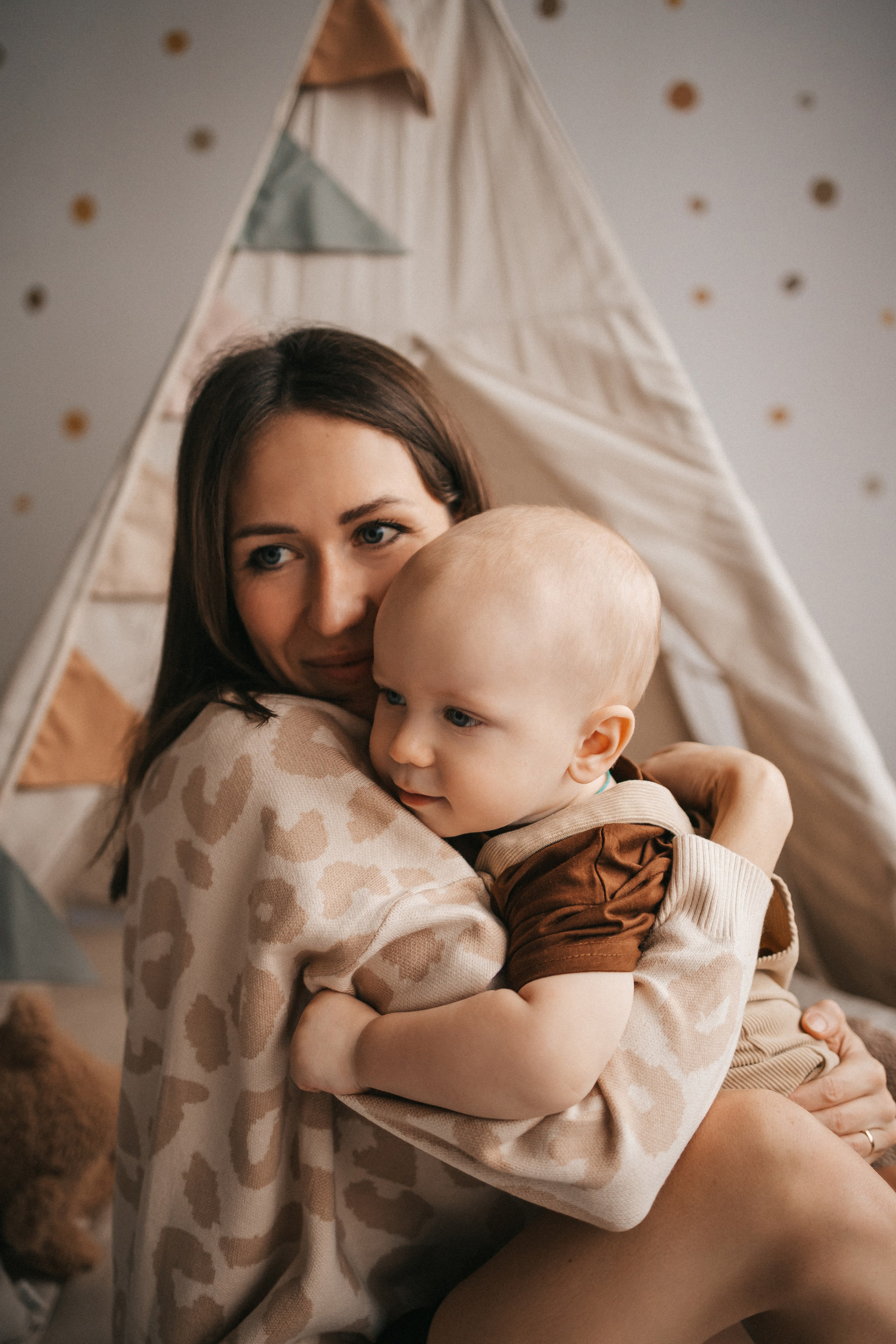 Саше 1 годик в новогодних локациях. Фотограф Нижний Новгород