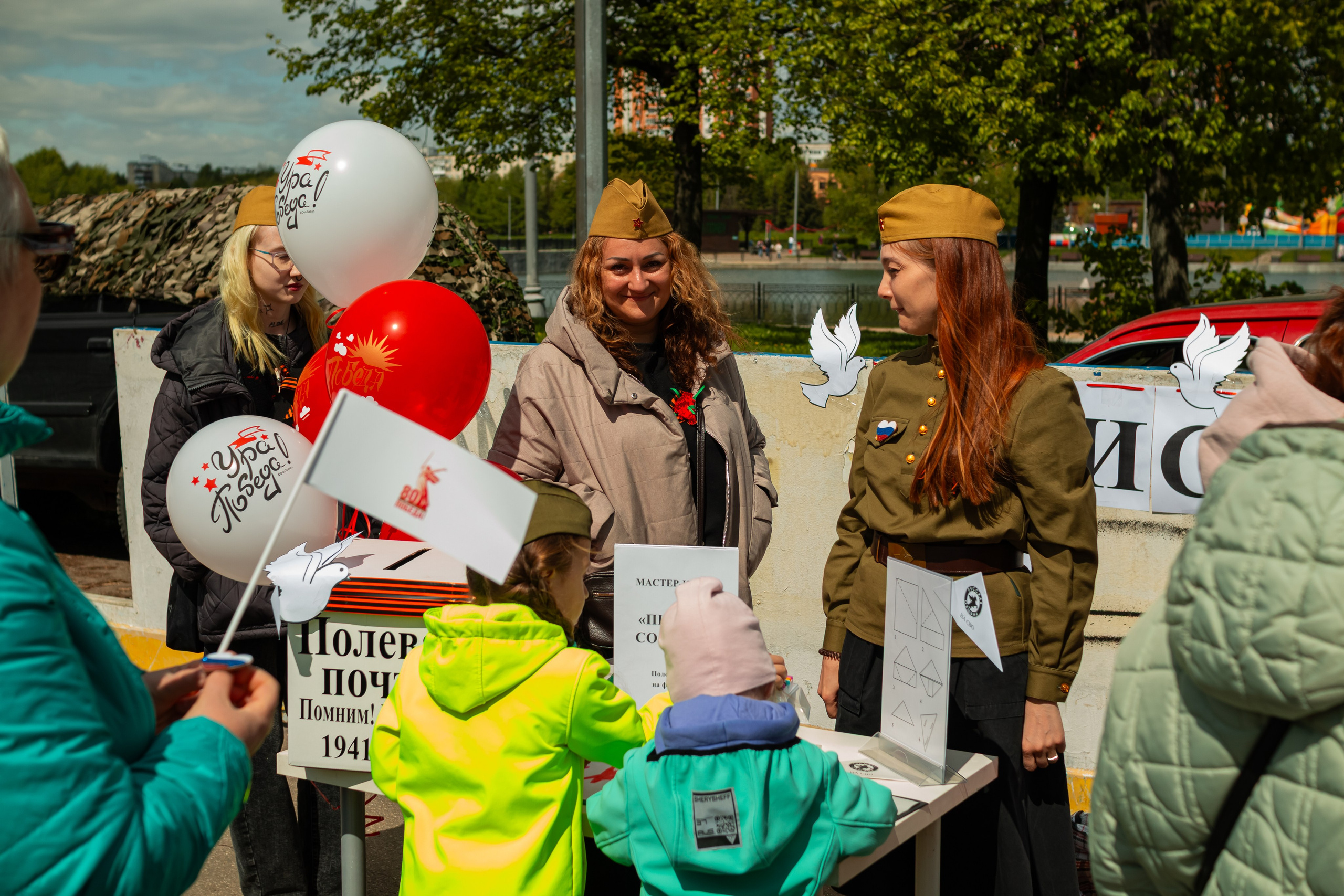 Репортаж с 9 мая 2025 года, День Победы! ВАО Москва. Фотограф Илья Варакин
