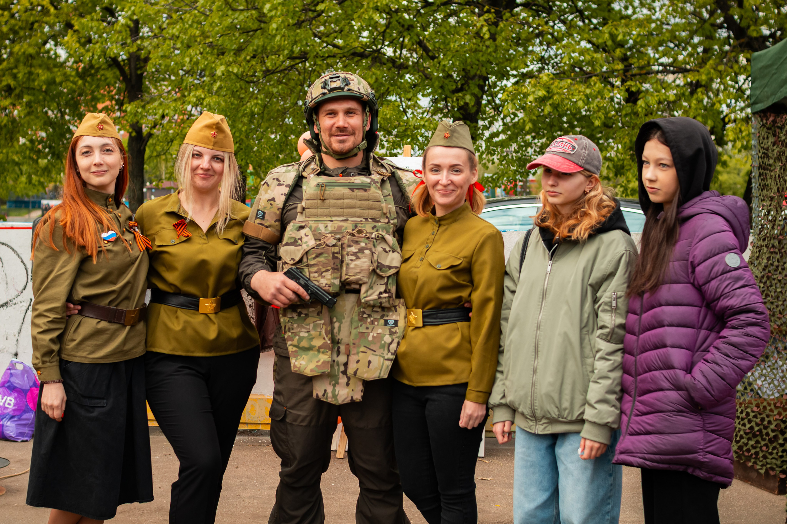 Репортаж с 9 мая 2025 года, День Победы! ВАО Москва. Фотограф Илья Варакин