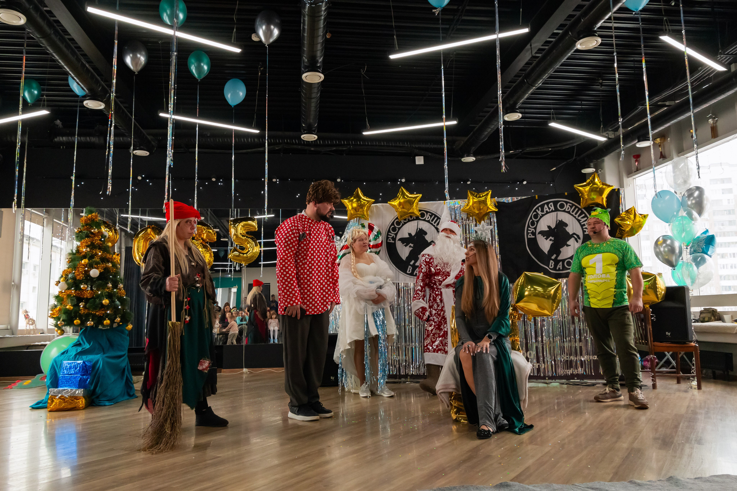Новогодний праздник Русская Община ВАО. Фотограф Илья Варакин
