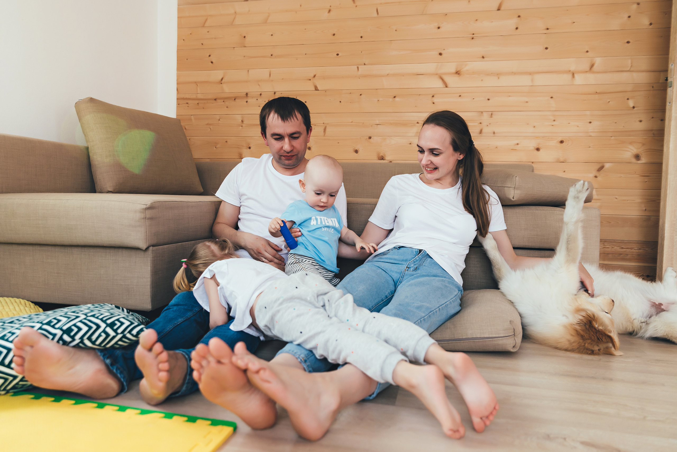 Домашняя история. Семейный и свадебный фотограф в Новосибирске Мария Гоппе (Харина)