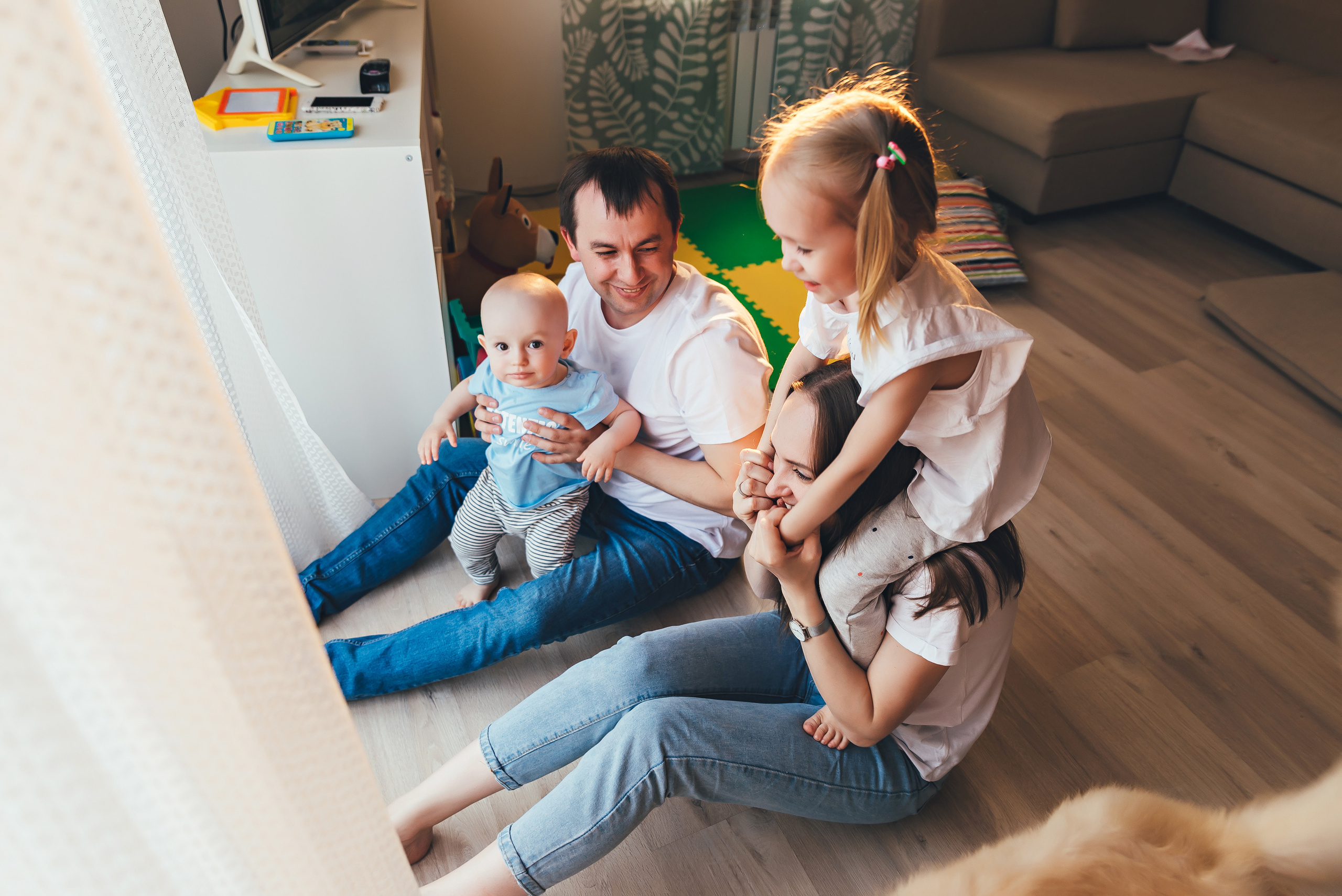 Домашняя история. Семейный и свадебный фотограф в Новосибирске Мария Гоппе (Харина)