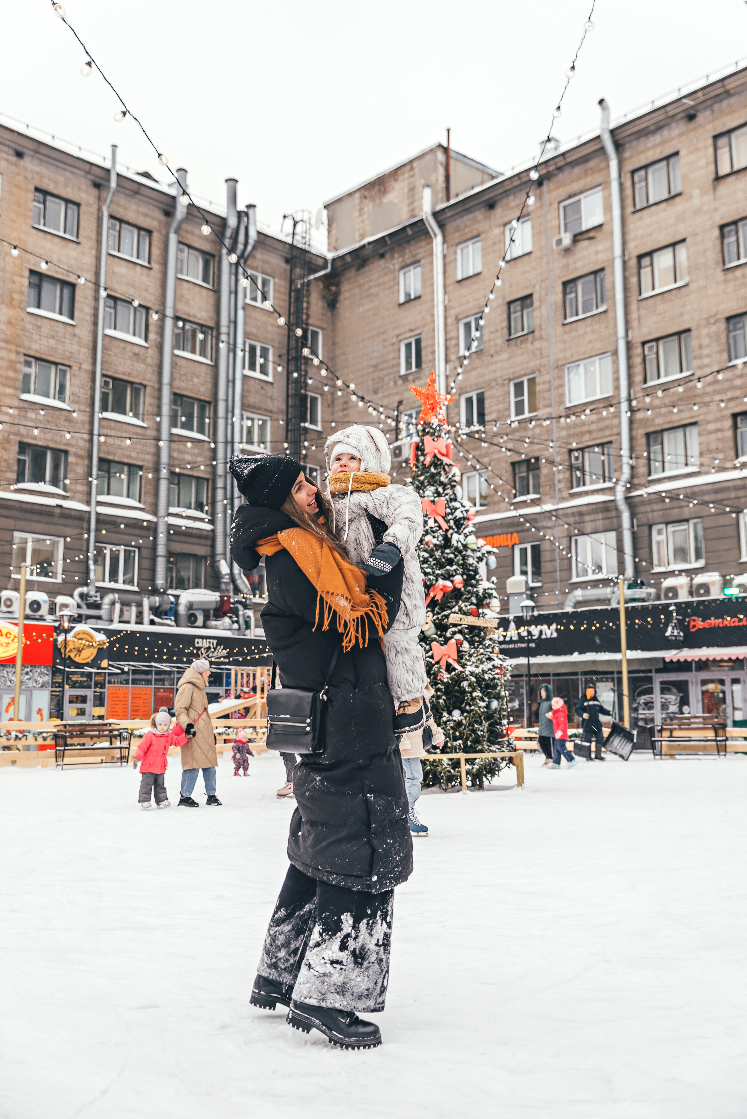 Зимняя прогулка. Семейный и свадебный фотограф в Новосибирске Мария Гоппе (Харина)