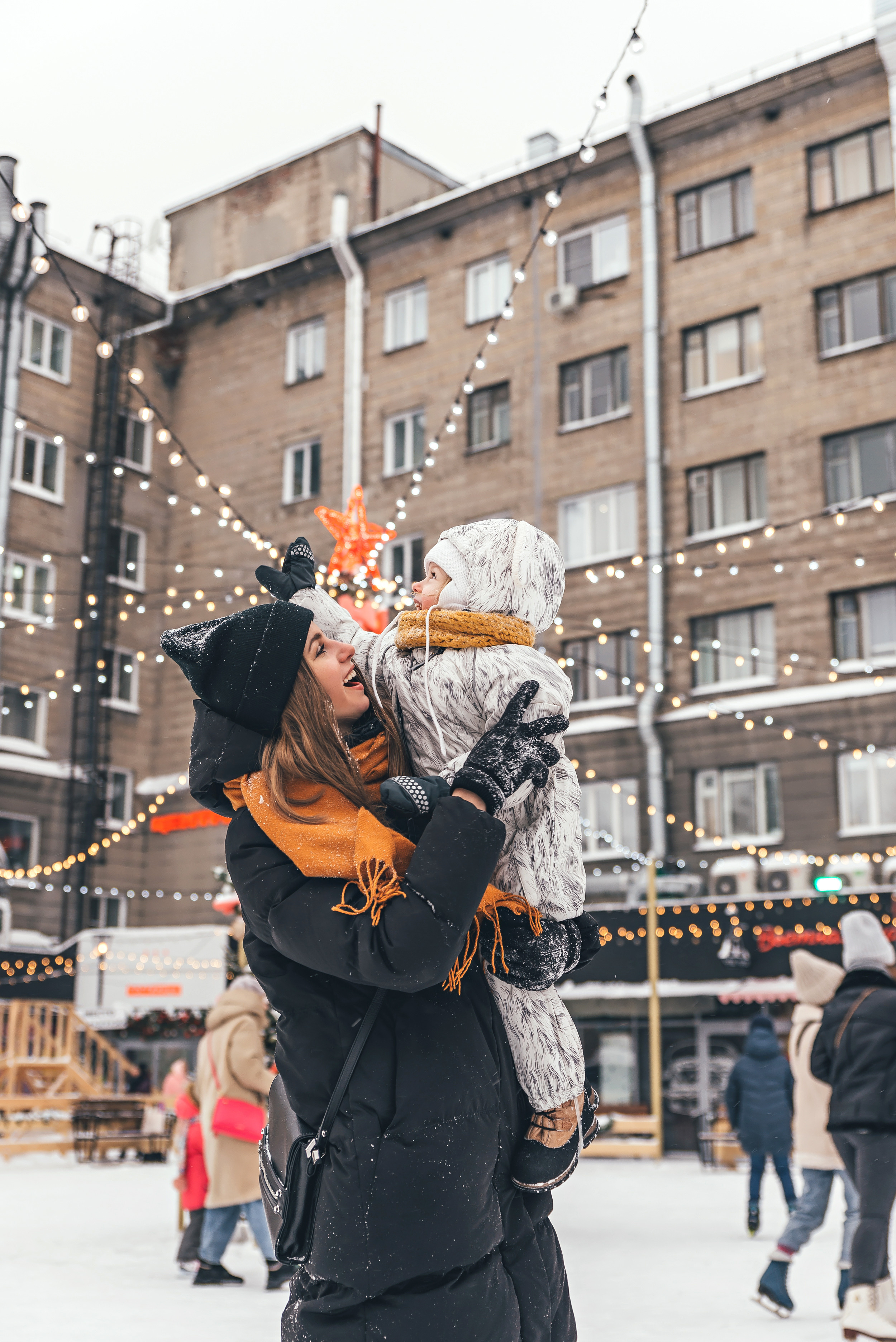 Зимняя прогулка. Семейный и свадебный фотограф в Новосибирске Мария Гоппе (Харина)
