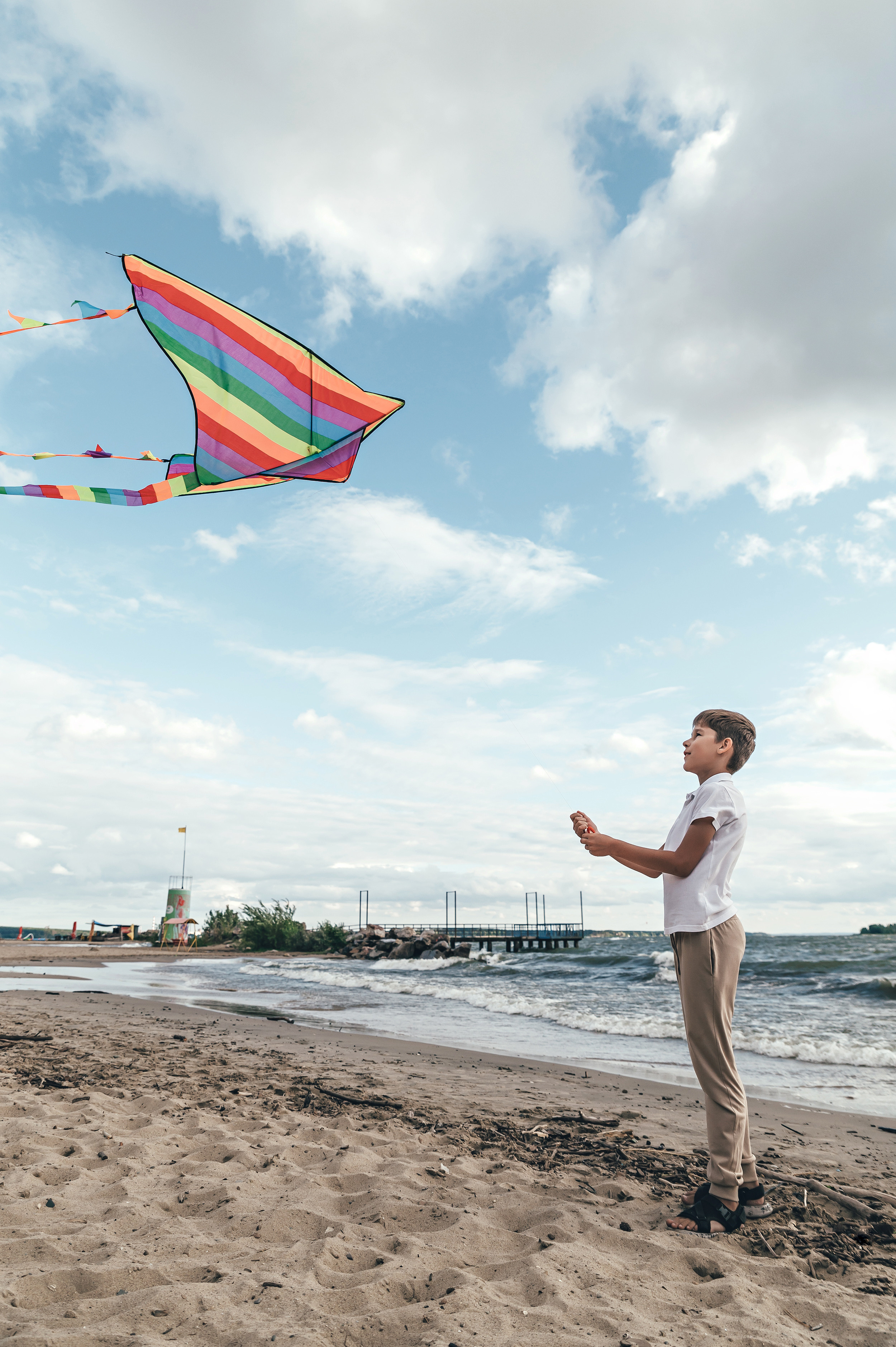 Воздушный змей. Семейный и свадебный фотограф в Новосибирске Мария Гоппе (Харина)