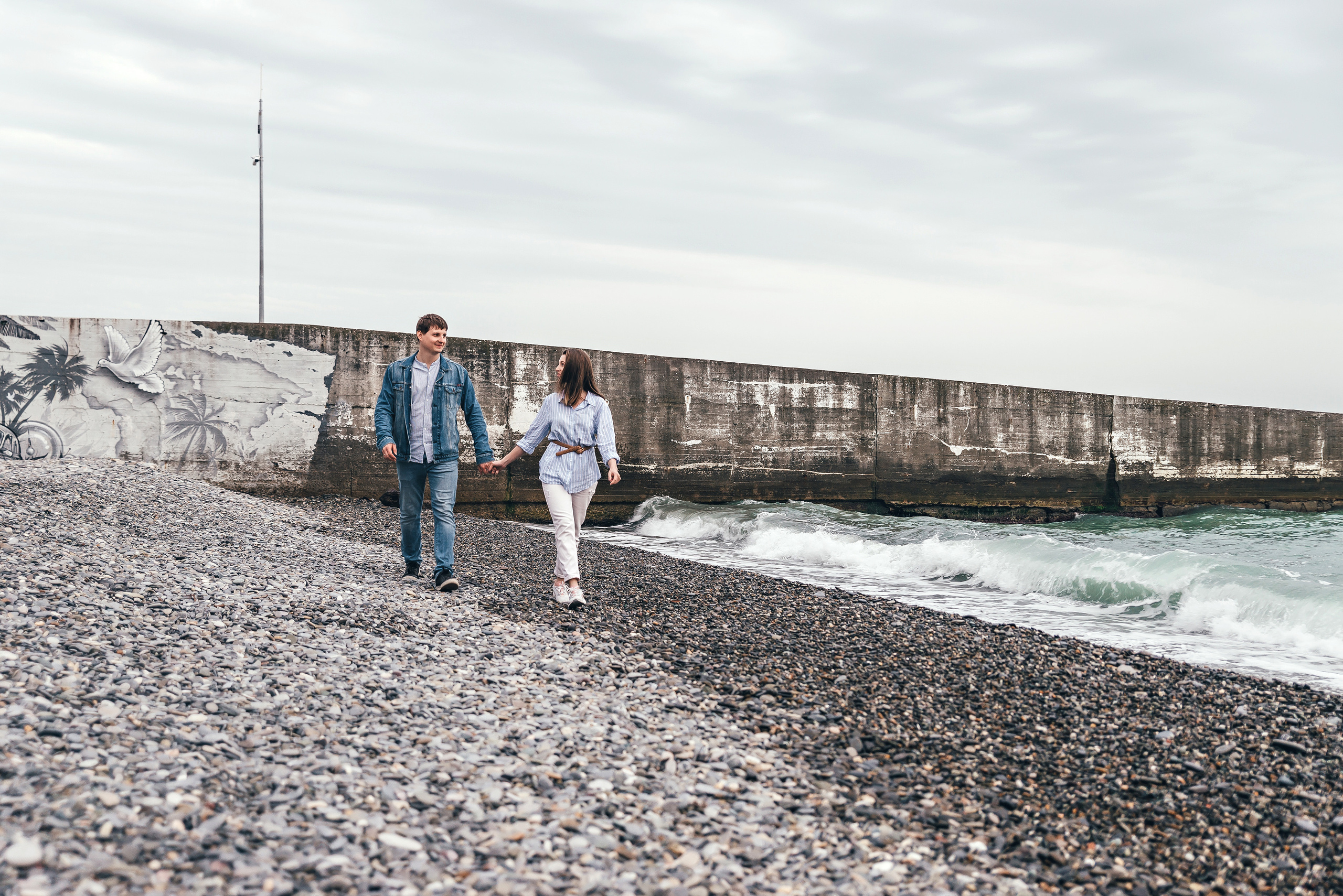 На берегу Сочи. Семейный и свадебный фотограф в Новосибирске Мария Гоппе (Харина)
