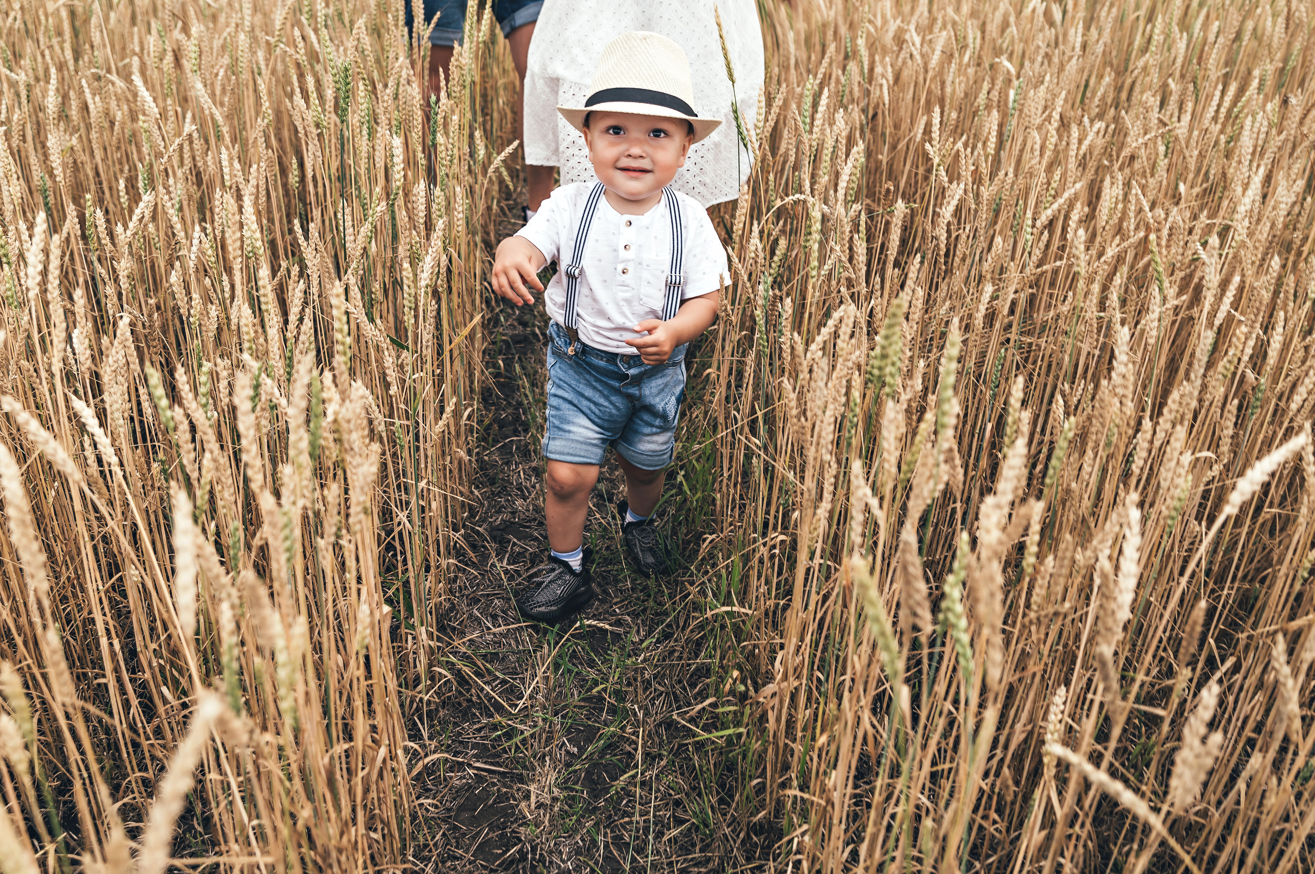 В пшеничном поле. Семейный и свадебный фотограф в Новосибирске Мария Гоппе (Харина)