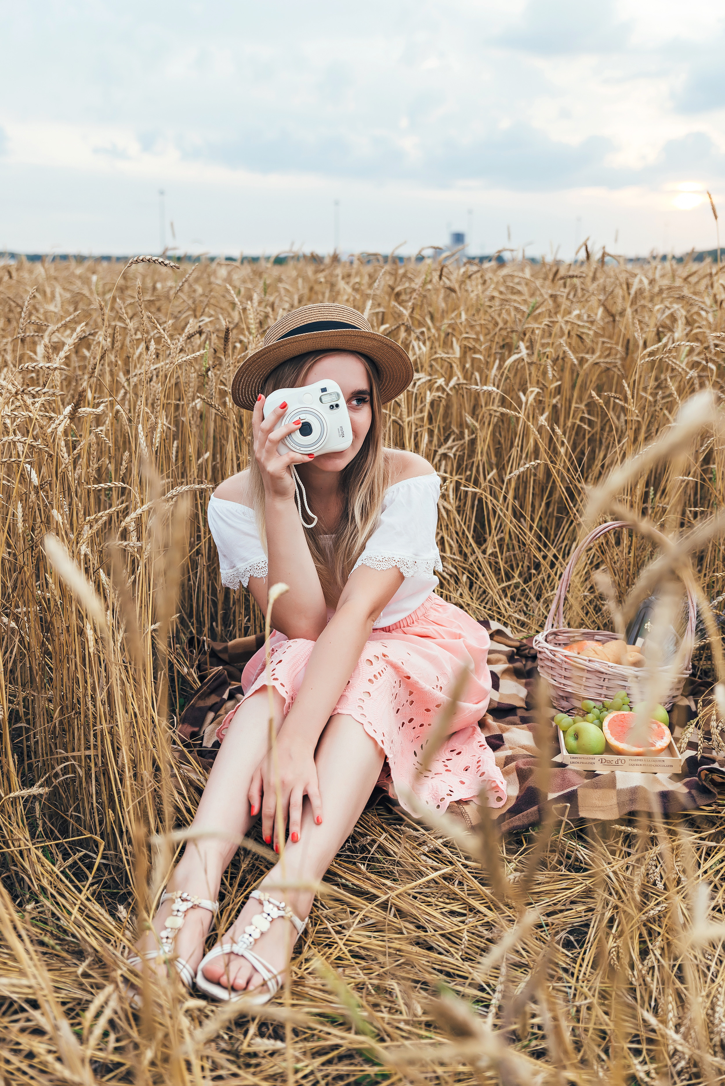В поле. Семейный и свадебный фотограф в Новосибирске Мария Гоппе (Харина)