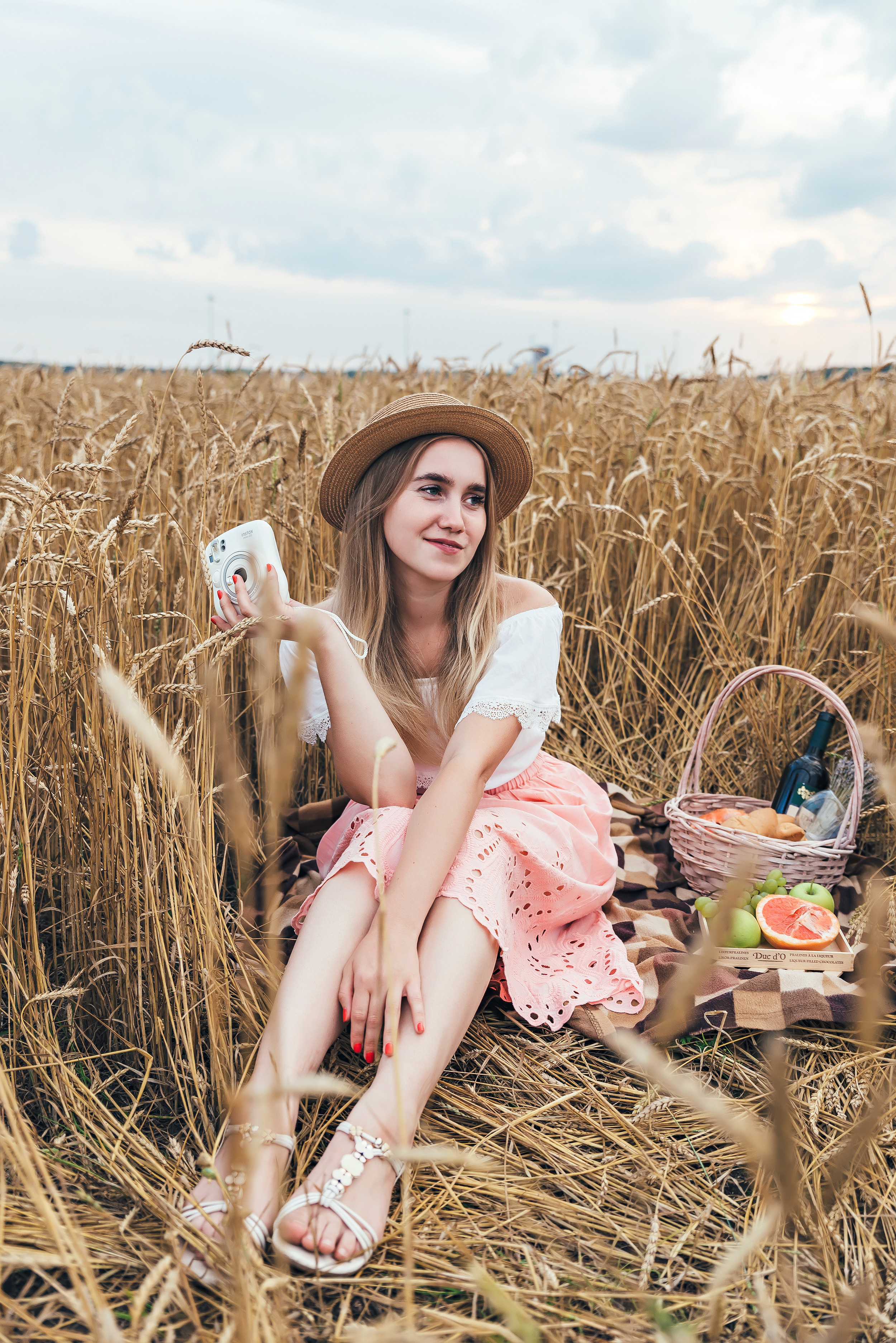 В поле. Семейный и свадебный фотограф в Новосибирске Мария Гоппе (Харина)