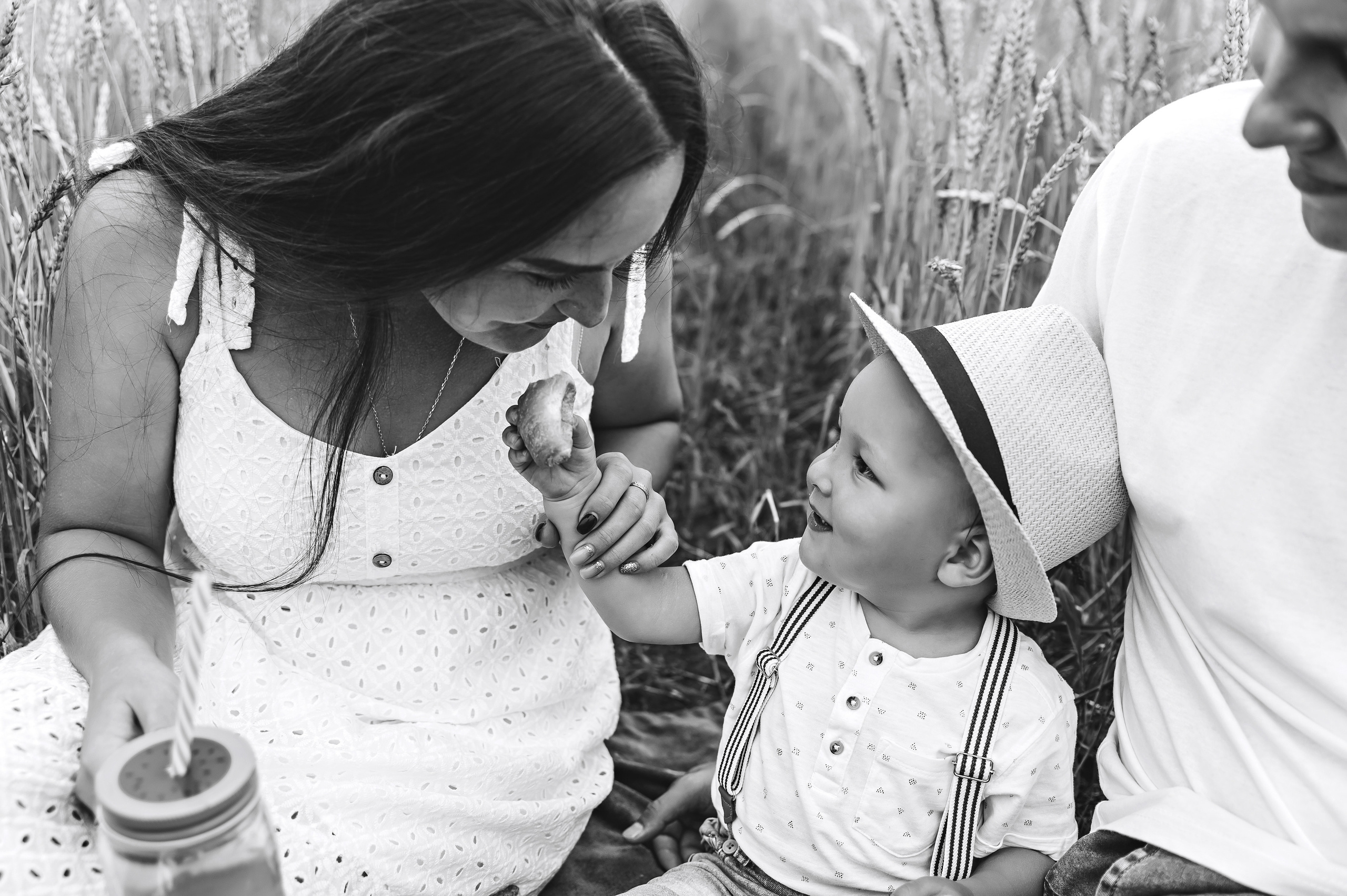 В пшеничном поле. Семейный и свадебный фотограф в Новосибирске Мария Гоппе (Харина)