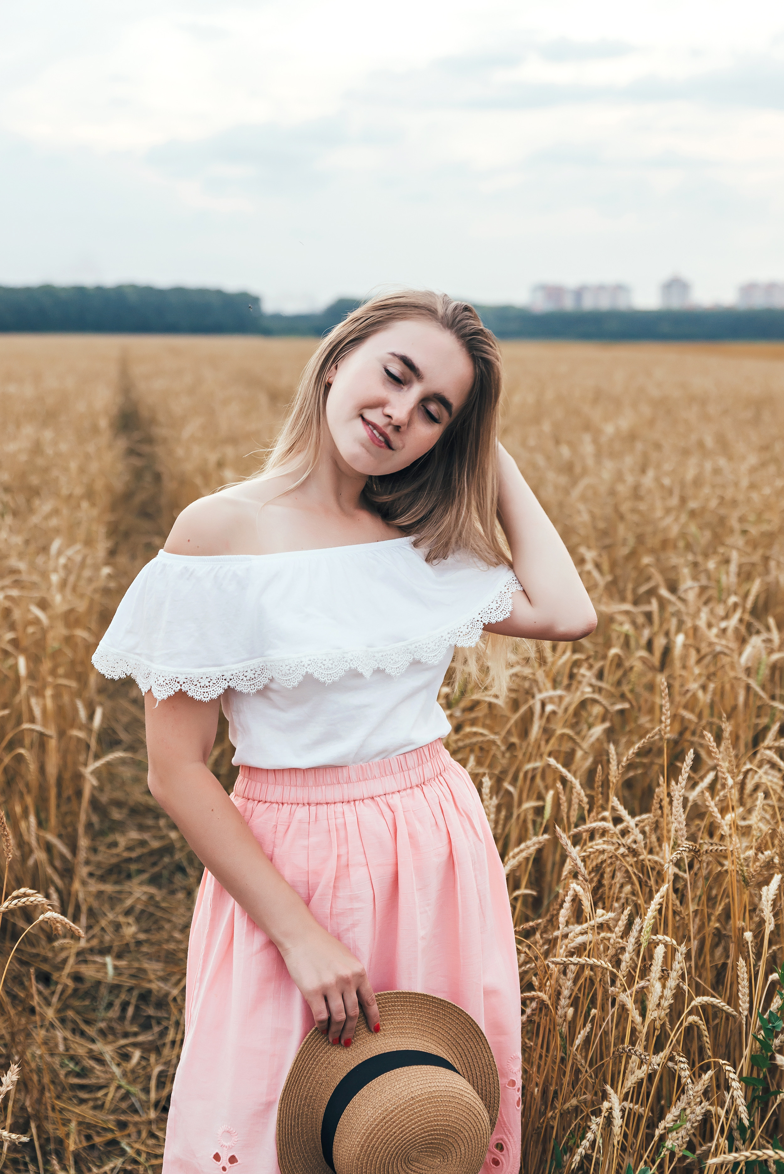 В поле. Семейный и свадебный фотограф в Новосибирске Мария Гоппе (Харина)