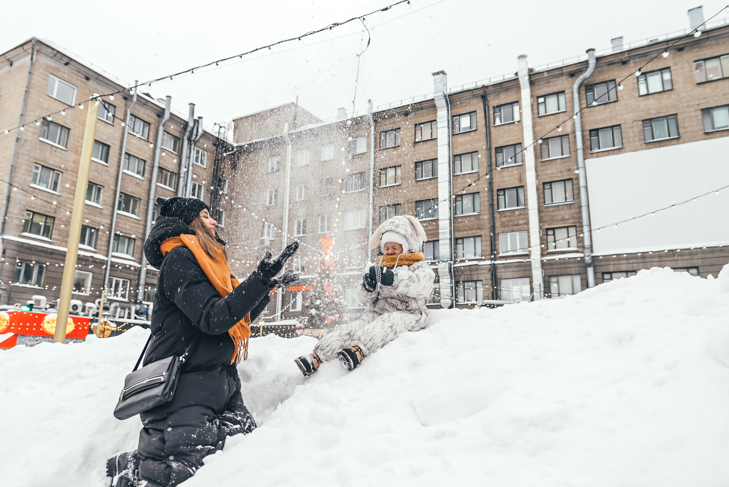 Зимняя прогулка. Семейный и свадебный фотограф в Новосибирске Мария Гоппе (Харина)