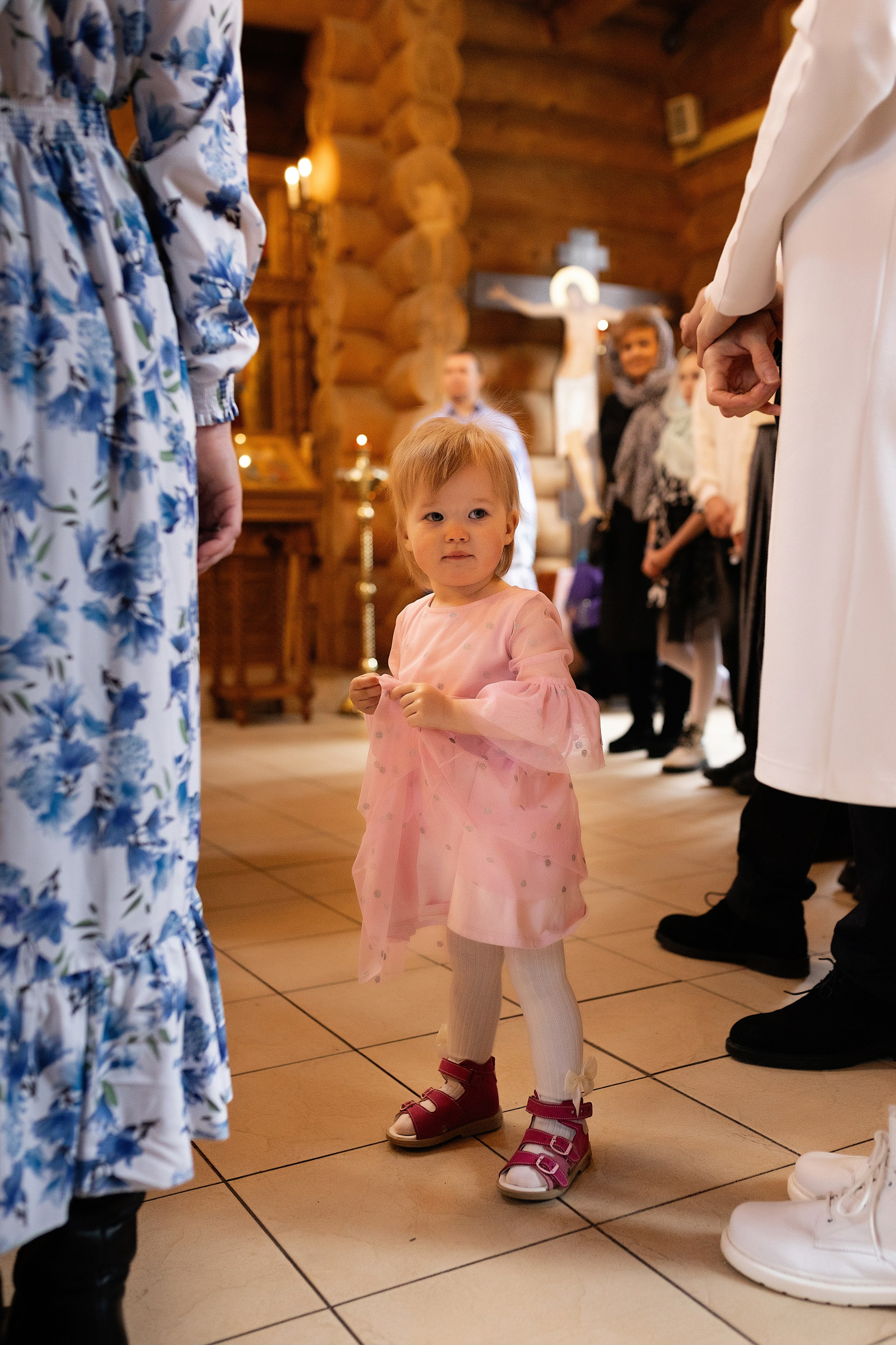 Таинство Крещения Ксении. Фотограф в Железнодорожном и Балашихе