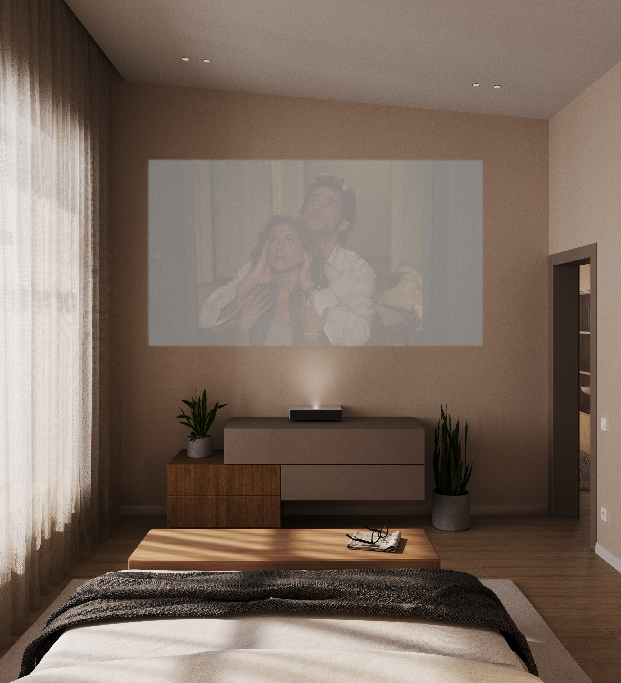 Дом в стиле Джапанди, 190 м². Дизайнер интерьера, Санкт-Петербург