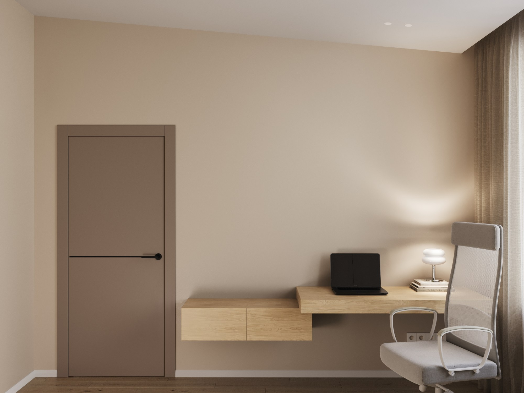 Дом в стиле Джапанди, 190 м². Дизайнер интерьера, Санкт-Петербург
