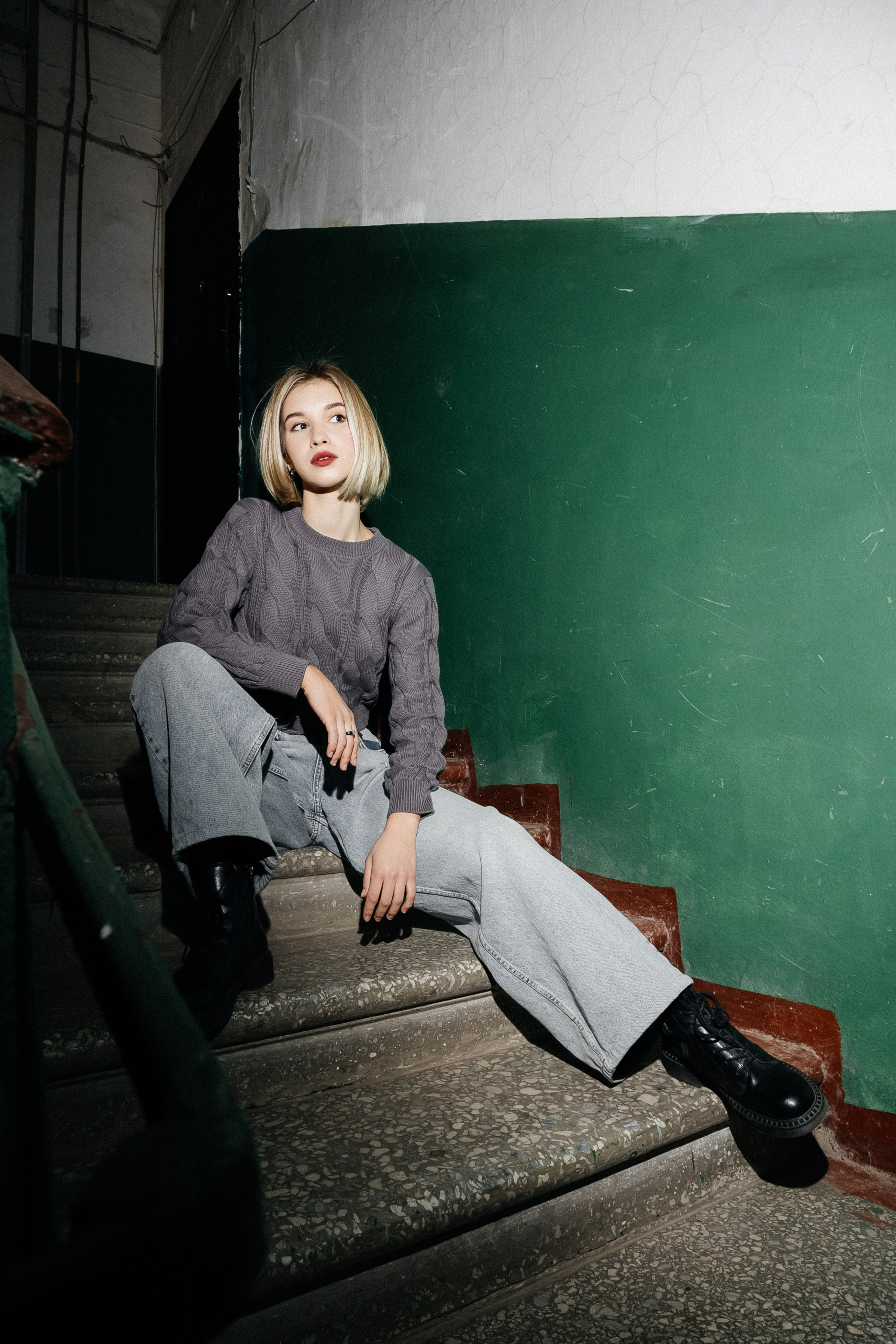 Портретная фотосессия в городе для Елизаветы — фотопрогулка