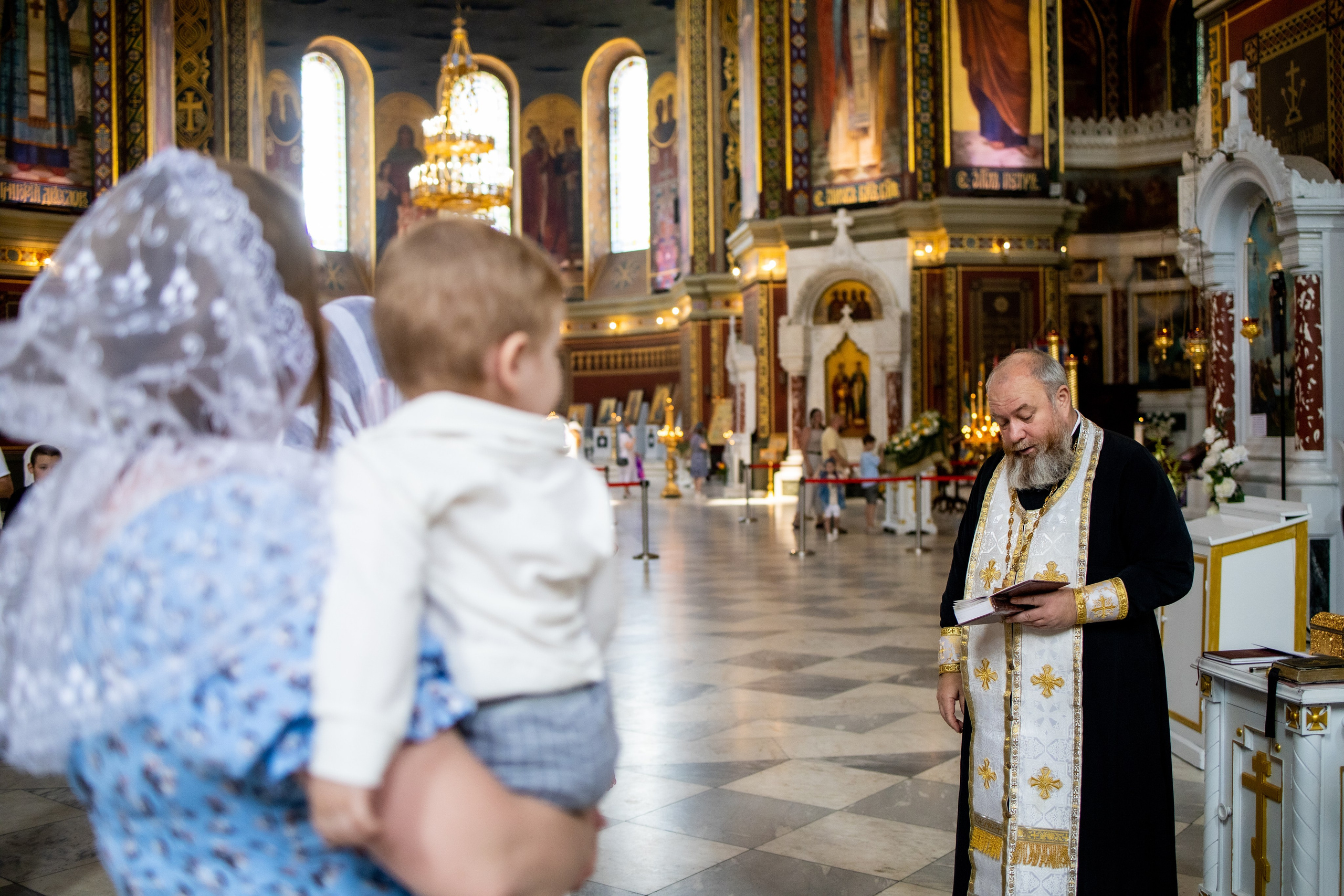 Крещение Эдама. Фотограф Надежда Лукьянова