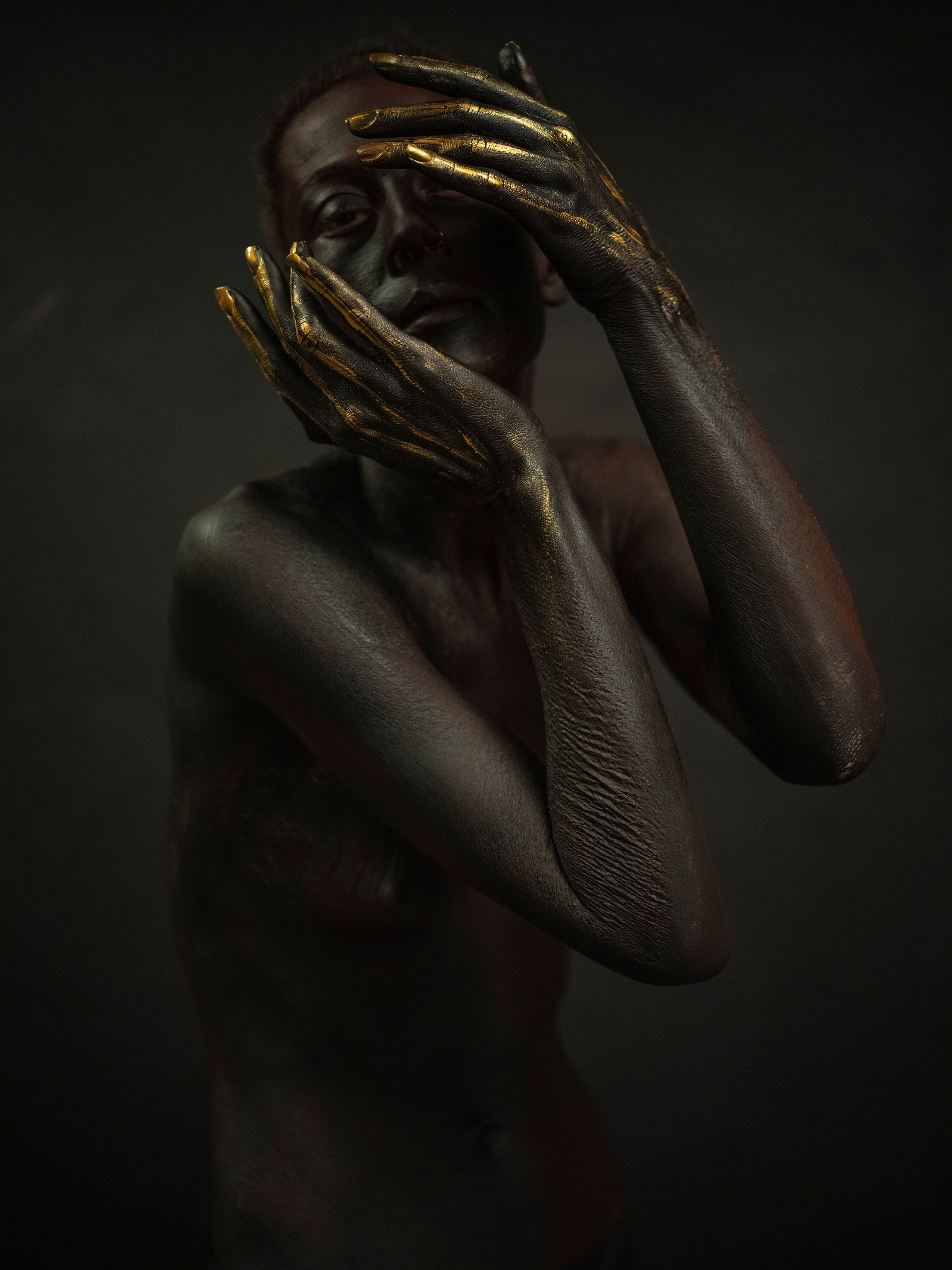 Краски, руки, силуэты. Творческий фотограф Ирина Баландина.  Санкт-Петербург,