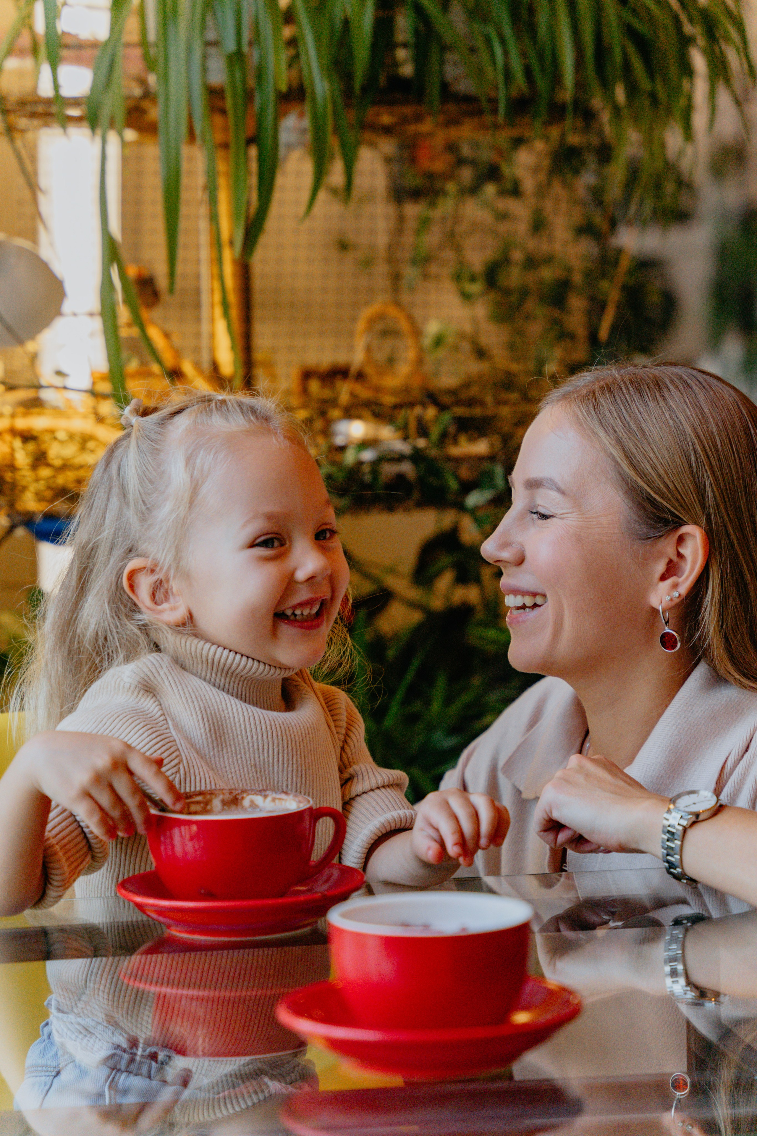 Мама и доча. Лайф съемка