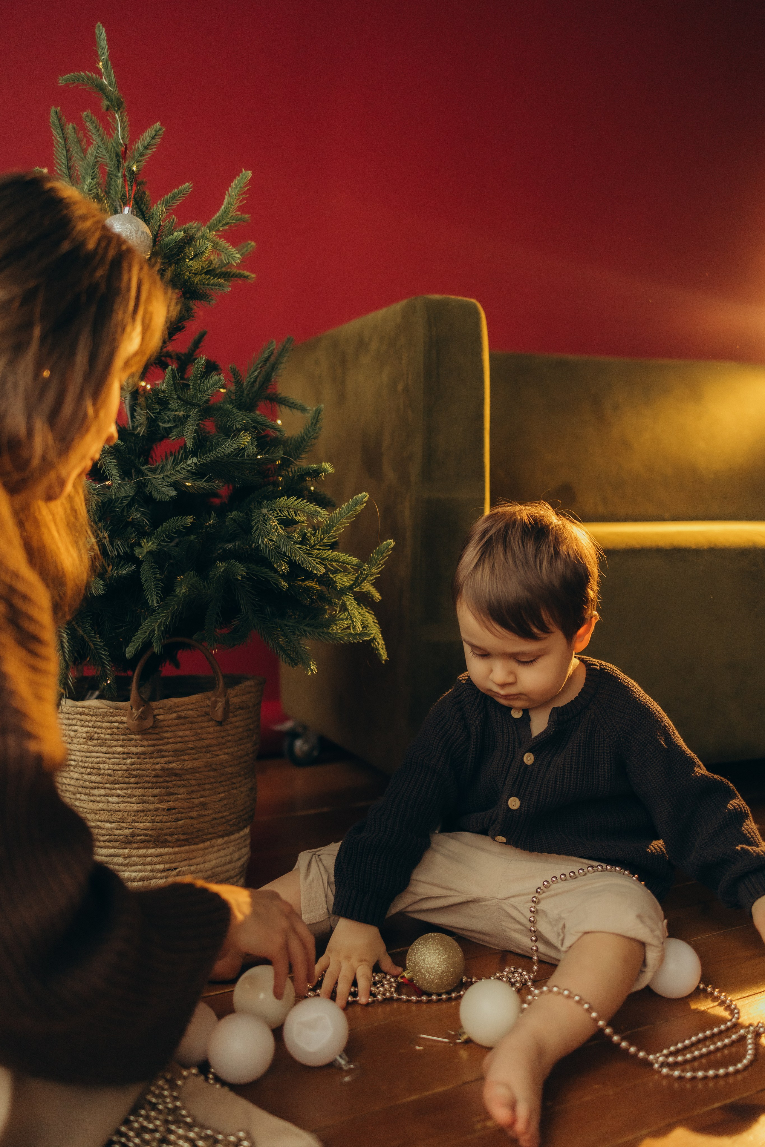 Семейная новогодняя фотосессия. Семейный фотограф в Москве Бунина Маргарита