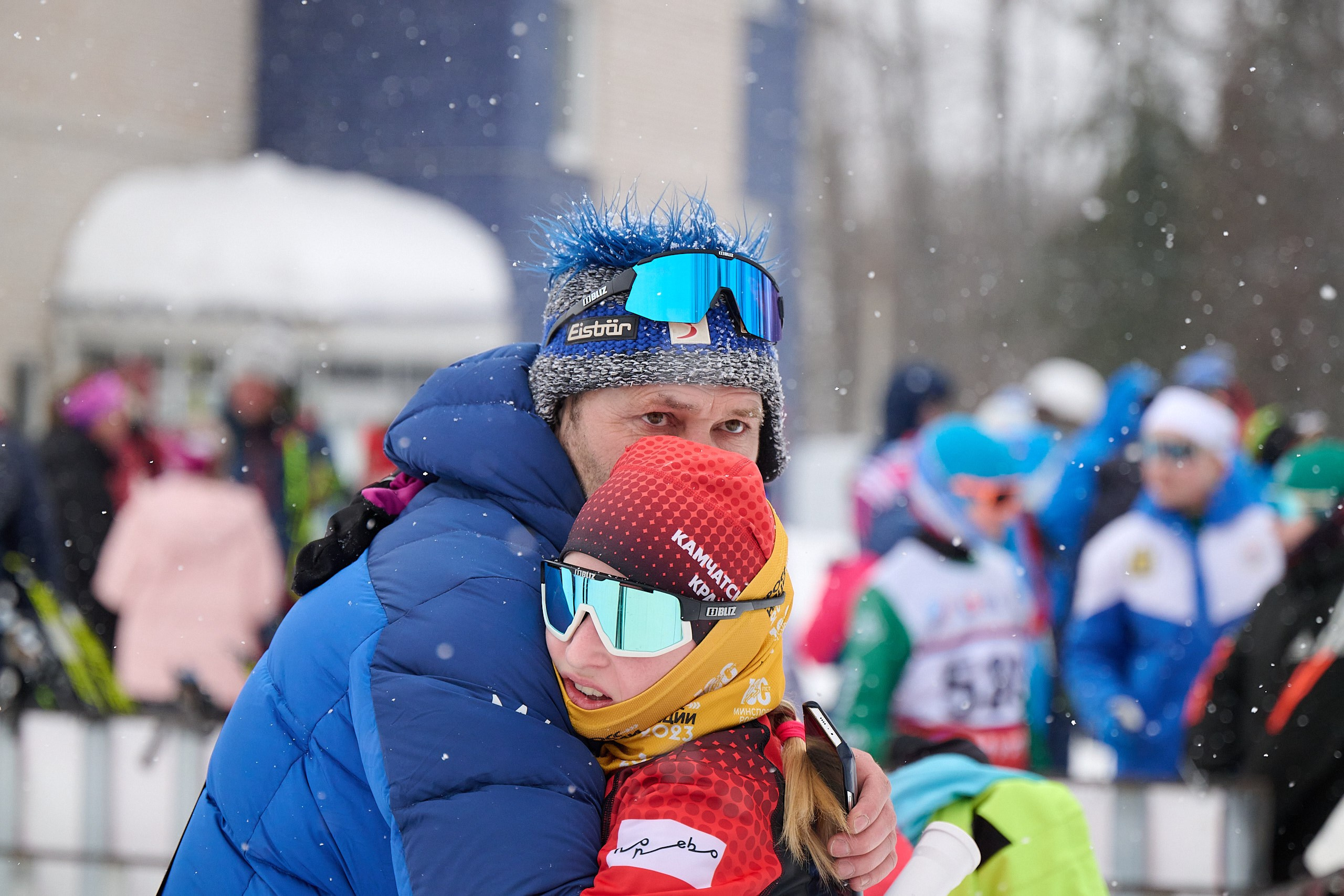 Всероссийские соревнования по лыжным гонкам «Пионерская правда». Ижевс. Спортивный репортажный фотограф в Ижевске Сергей Мерзляков