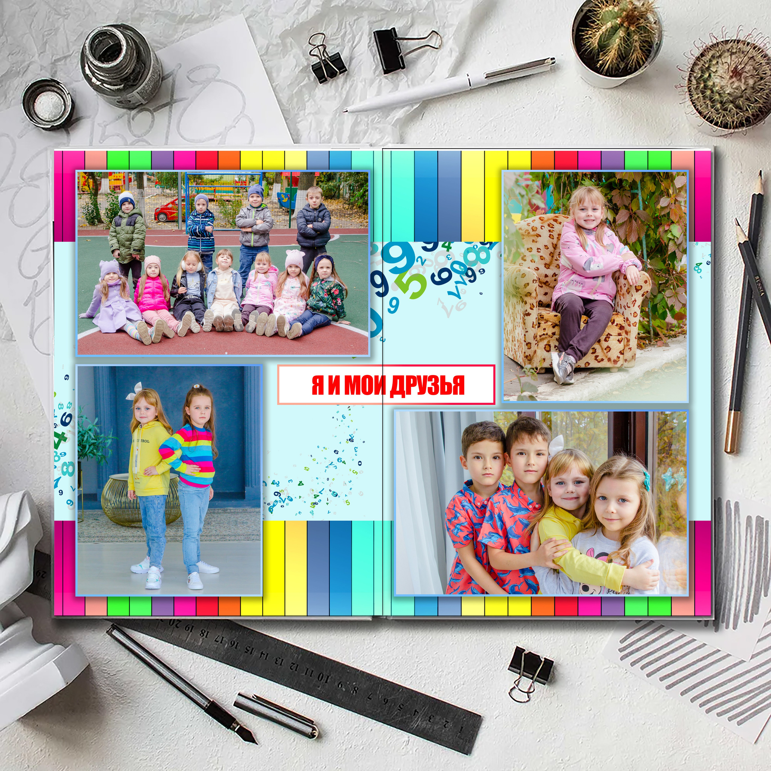 Выпускной альбом детского сада (Дизайн № 106). Современные Выпускные Альбомы в Ростове-на-Дону