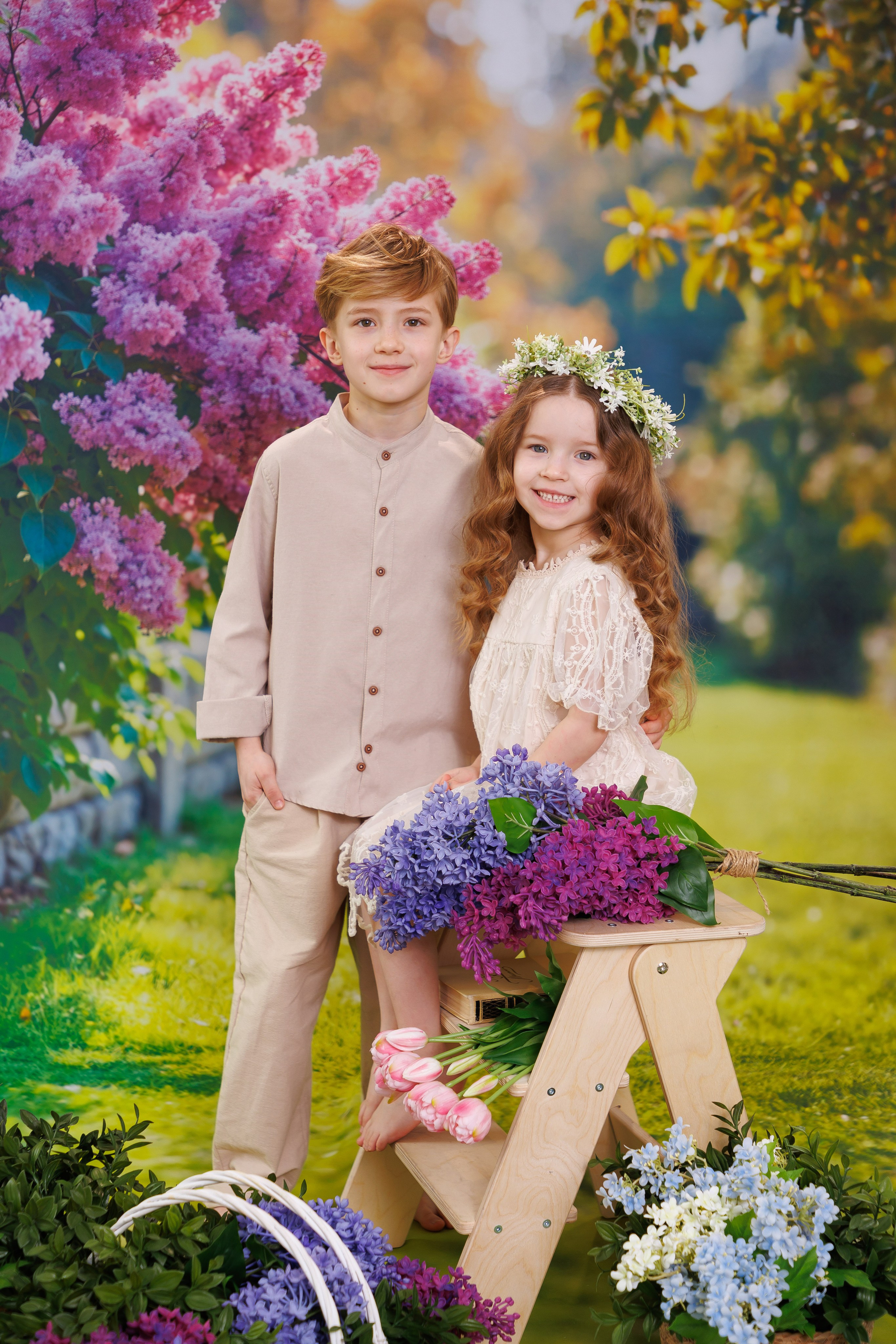 Сирень. Детская фотостудия Москва