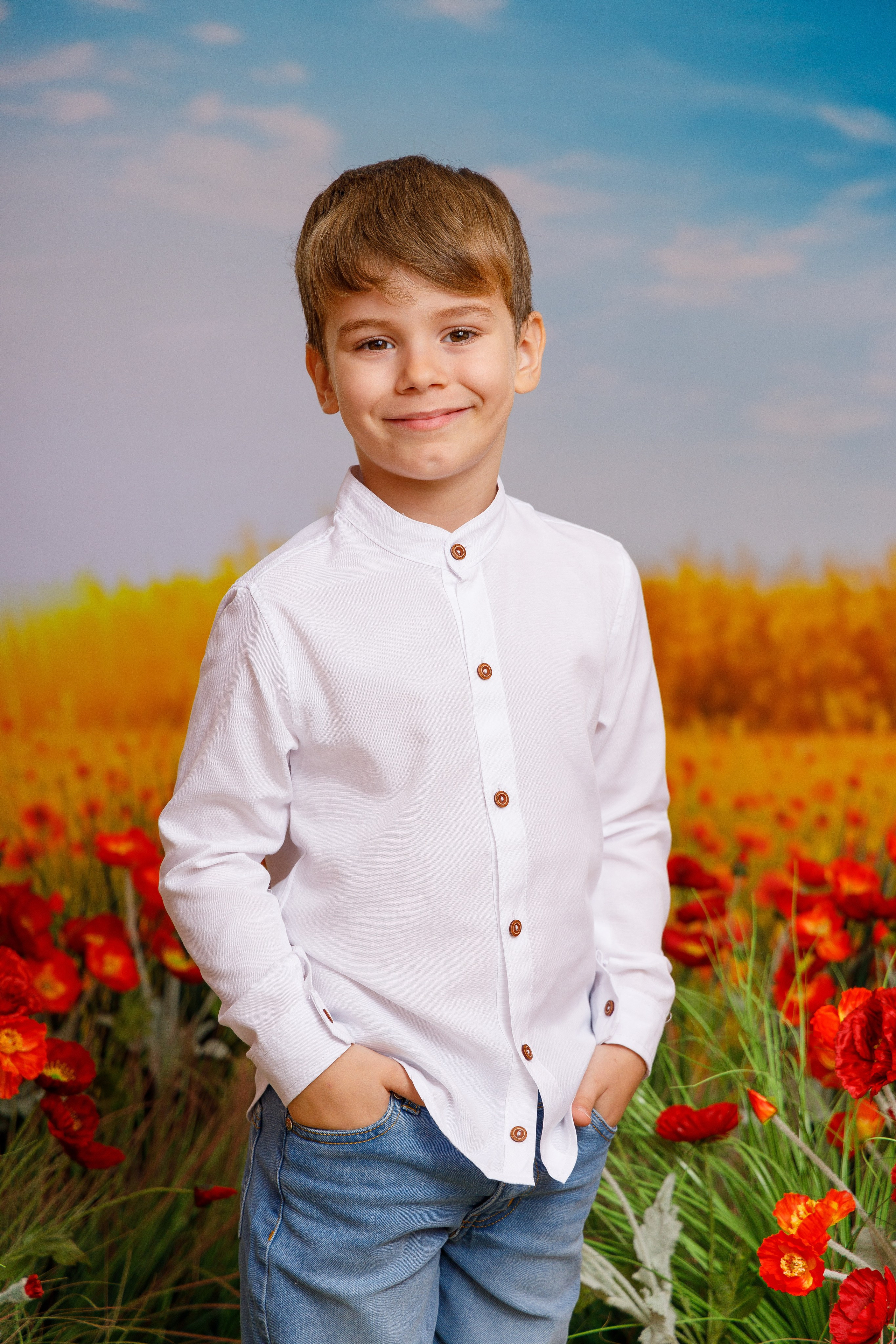 Маки. Детская фотостудия Москва