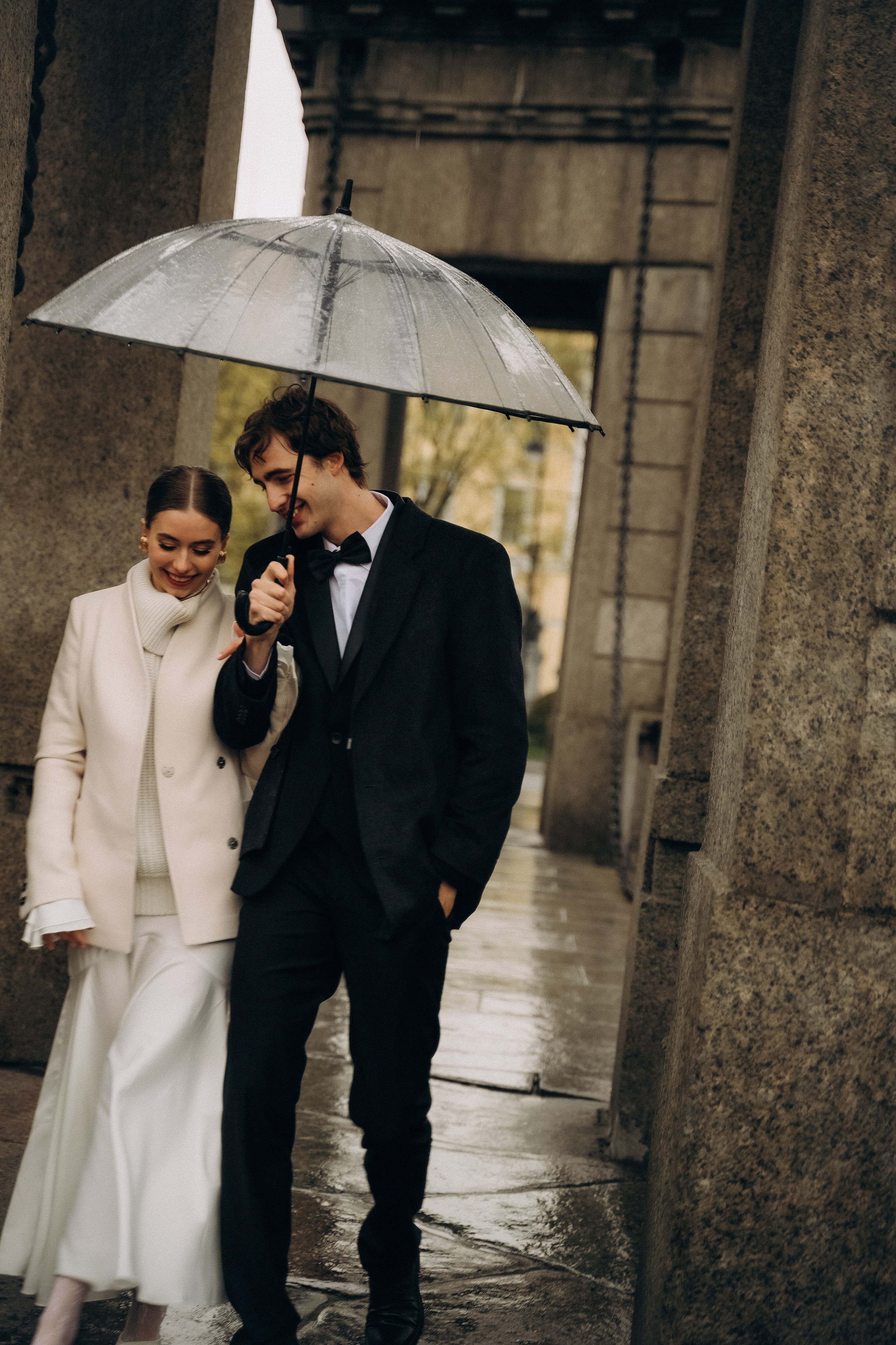 Свадебная фотосессия на катере в Питере