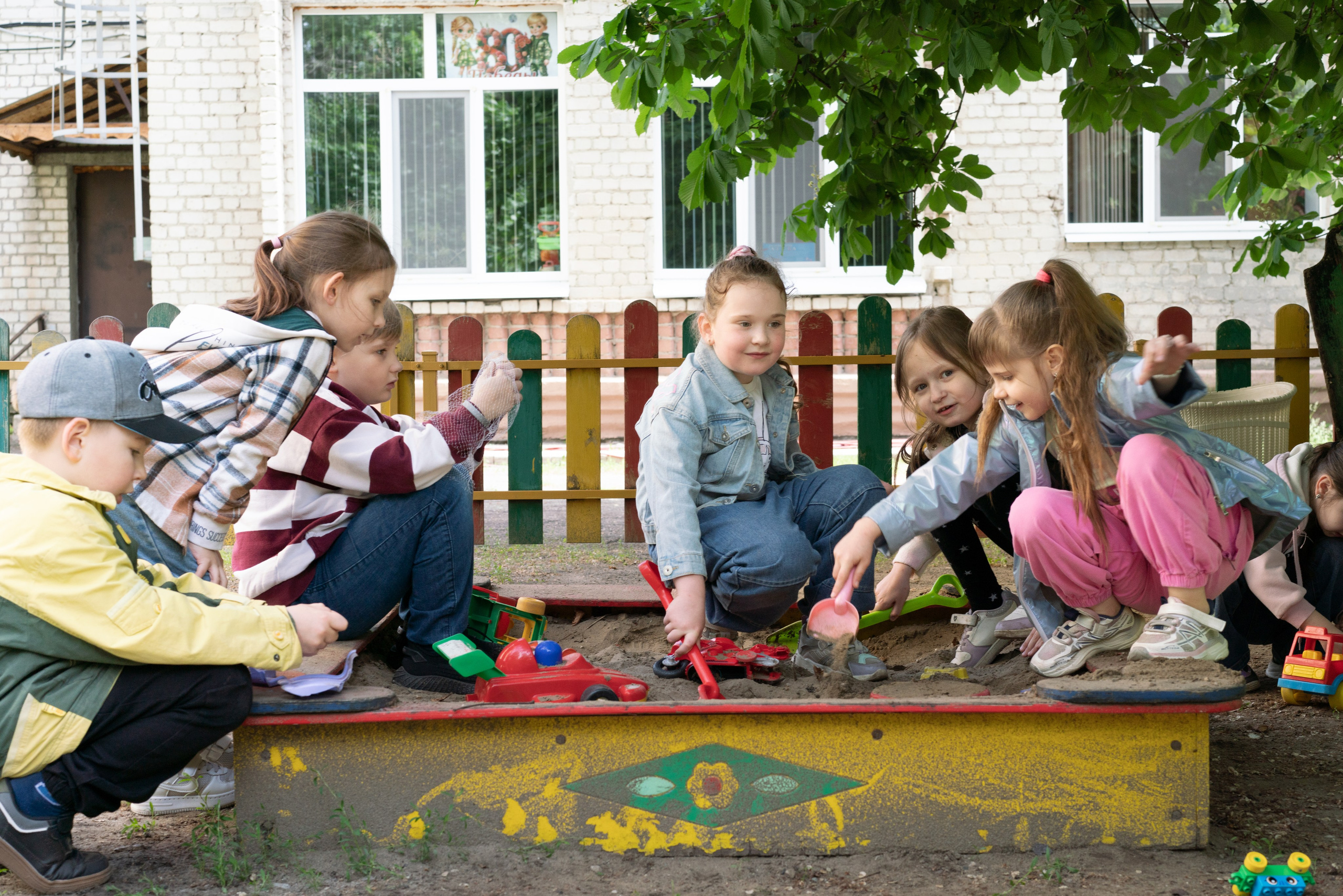 Детский сад, прогулка. Фотограф Шунова Саша