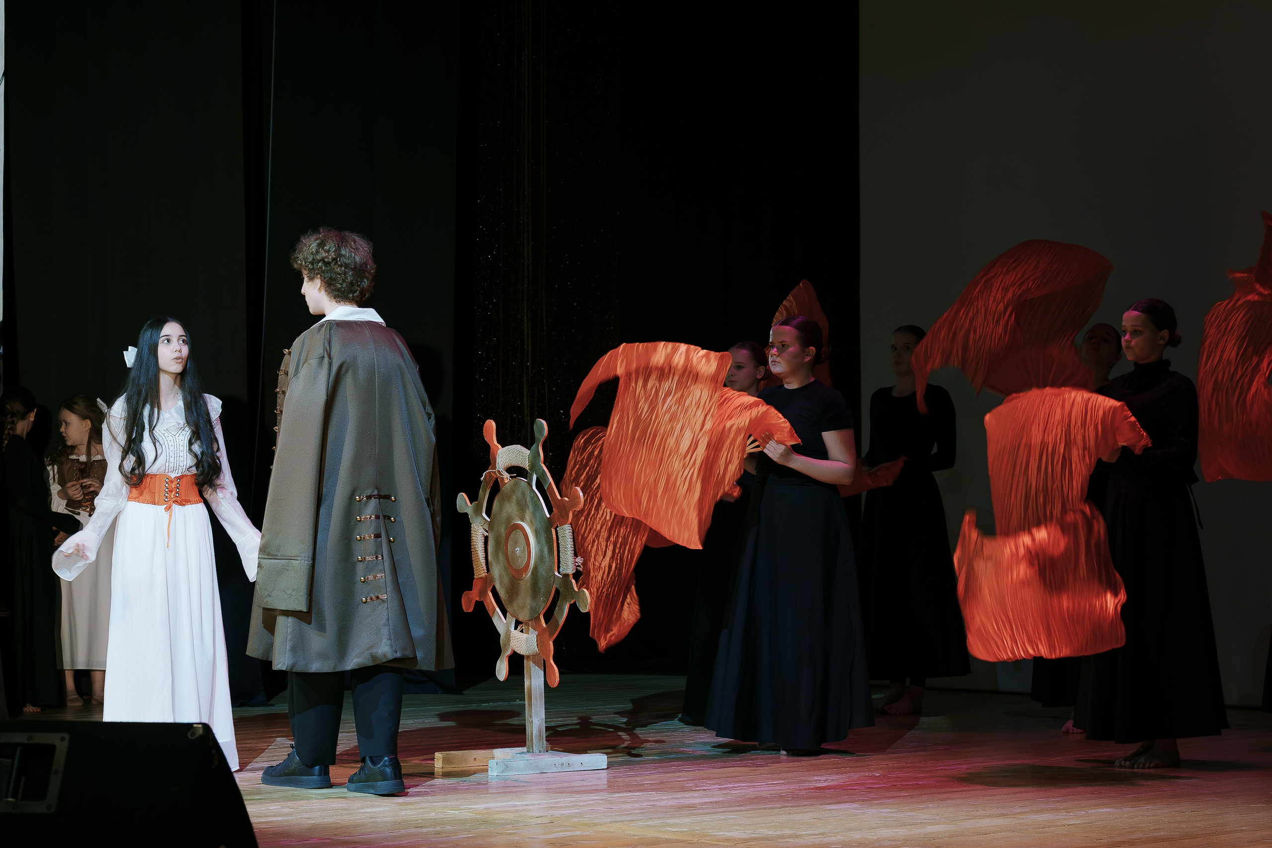 Спектакль «Алые паруса» в постановке театральной студии «Волшебный мир театра». Фотограф Евгений Егоров