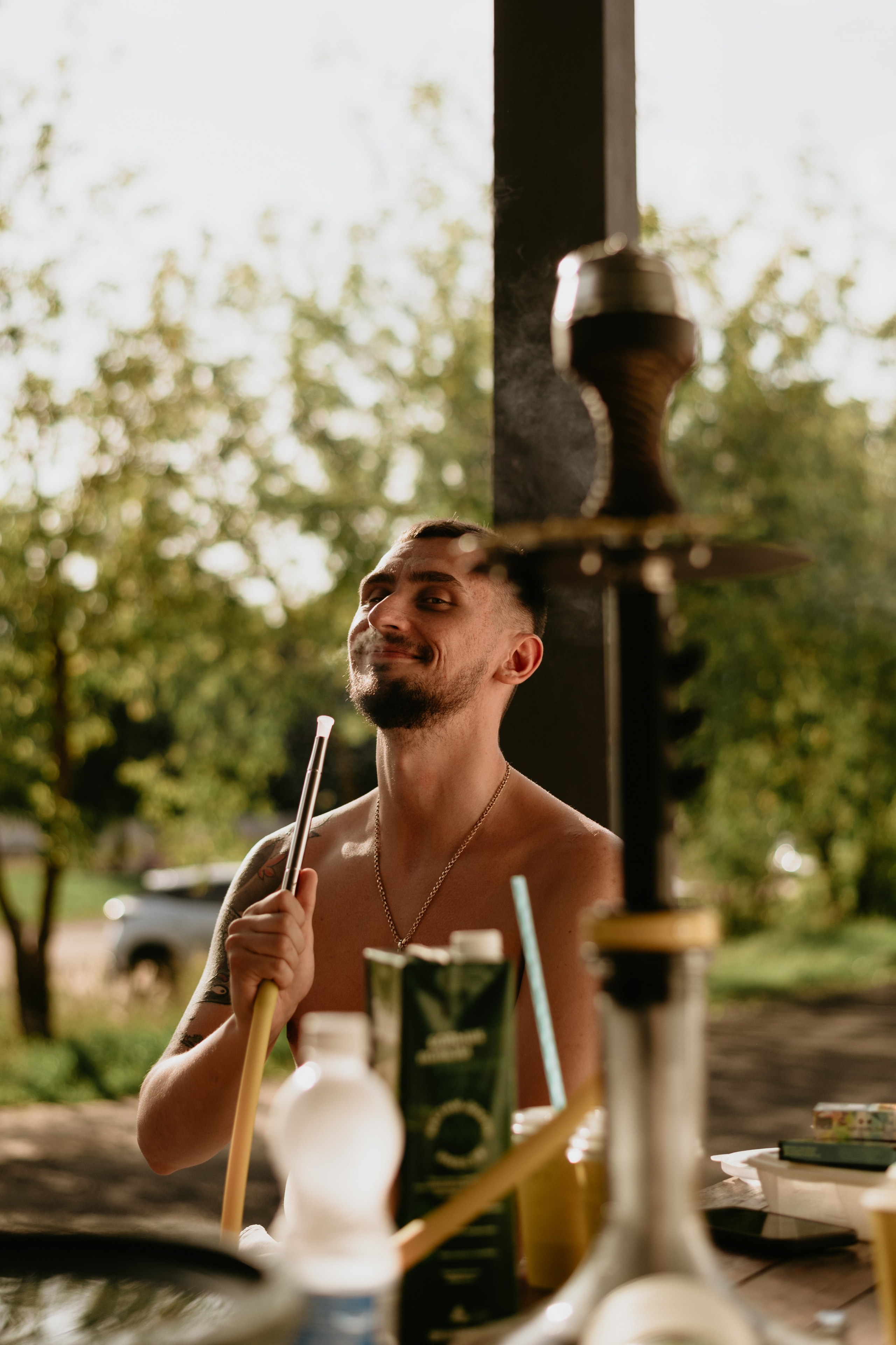 Репортаж со дня рождения на природе