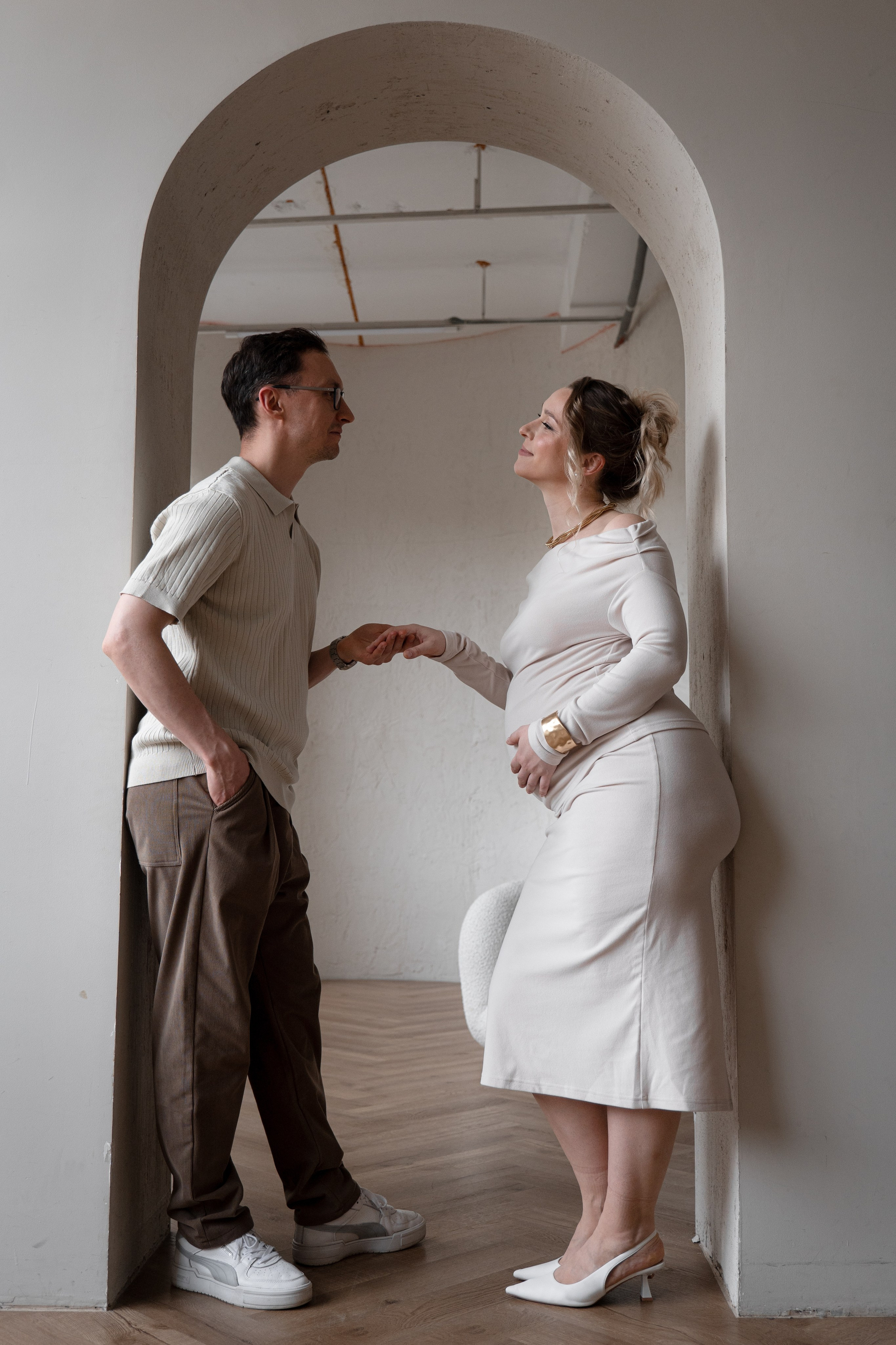 Семейная фотосессия в студии. Портретный и репортажный фотограф в Сочи Рамодина Юлия