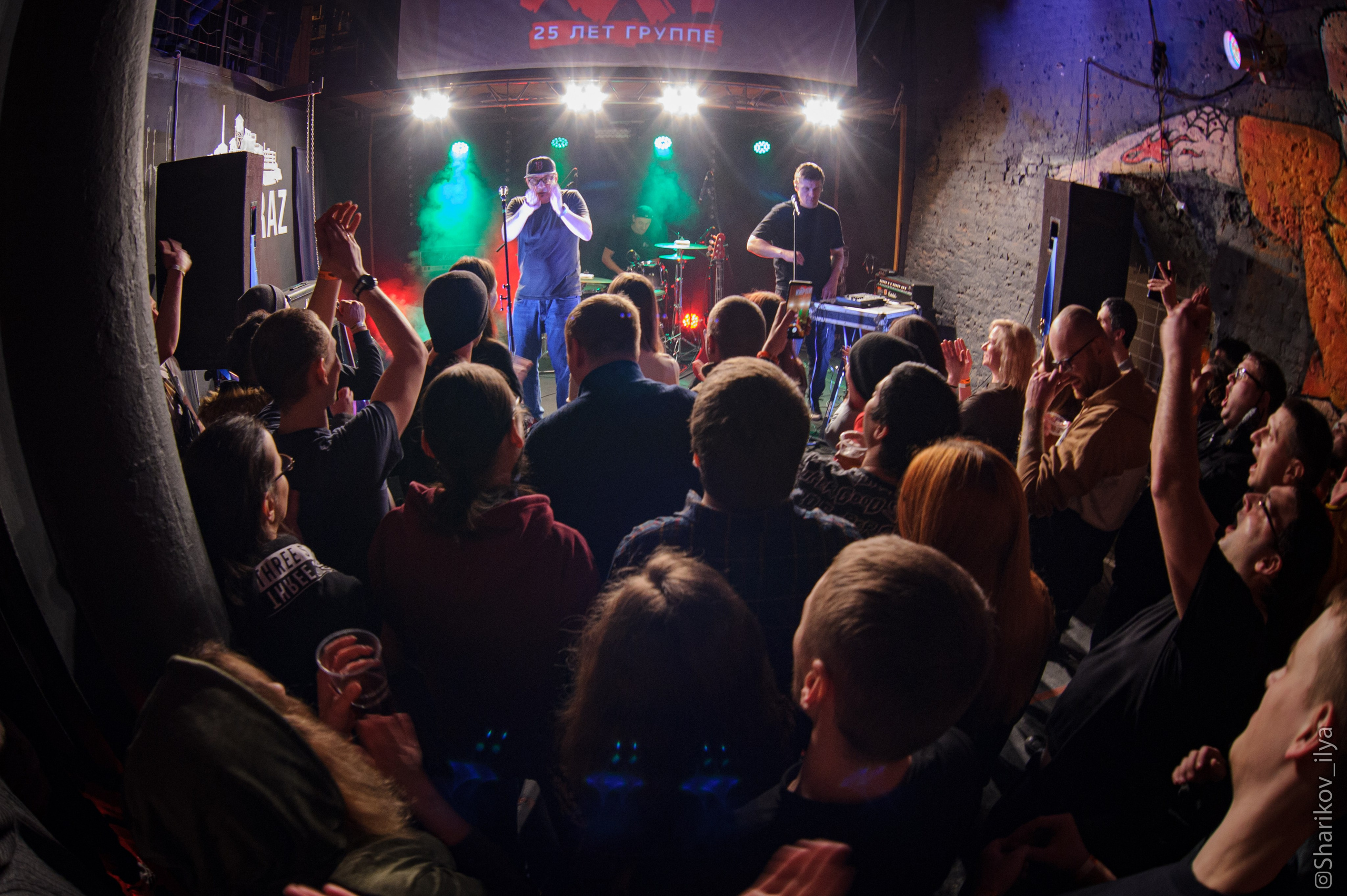 Концерт группы Кирпичи. Фотограф Шариков Илья