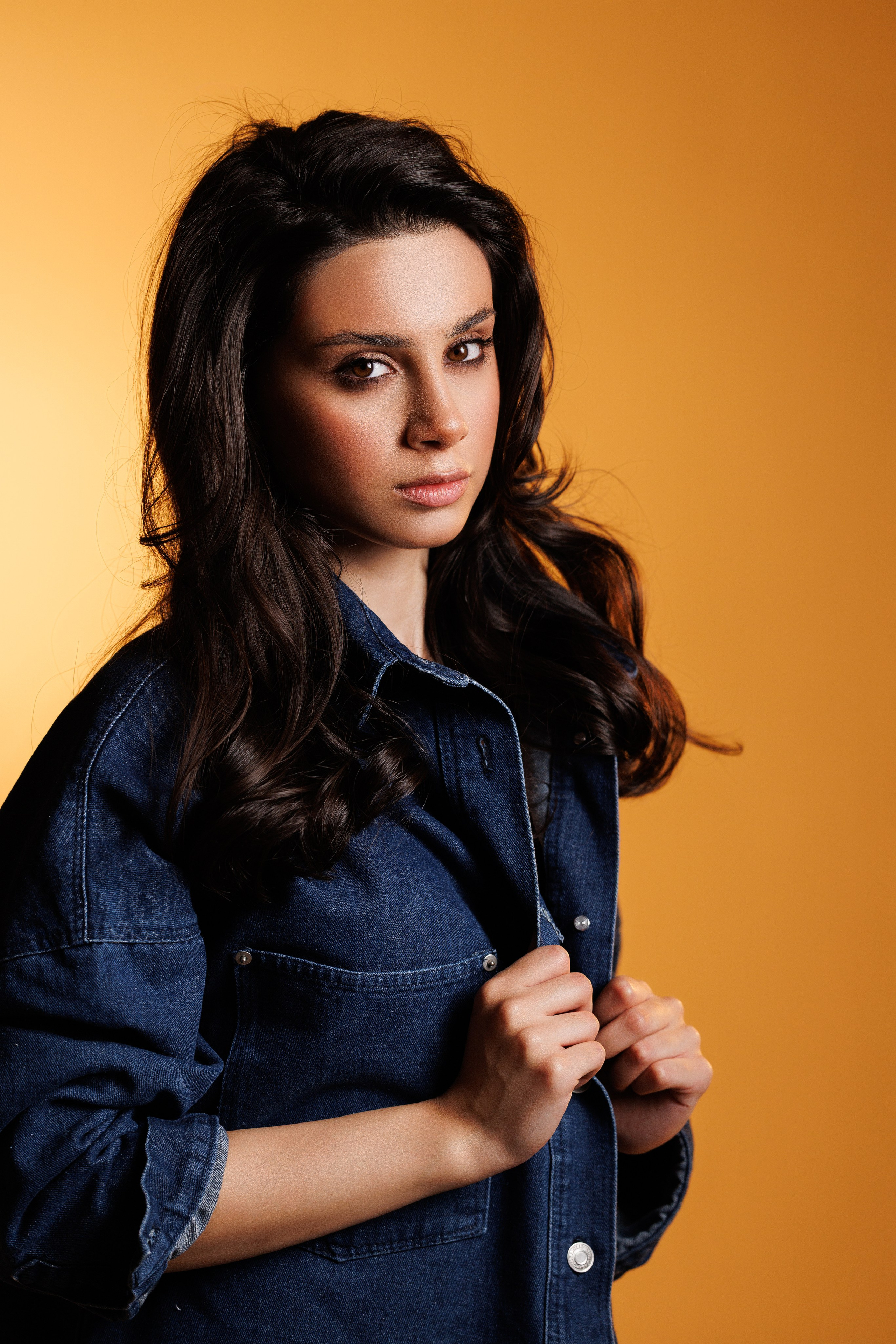 Женский портрет в студии. Фотограф Минск