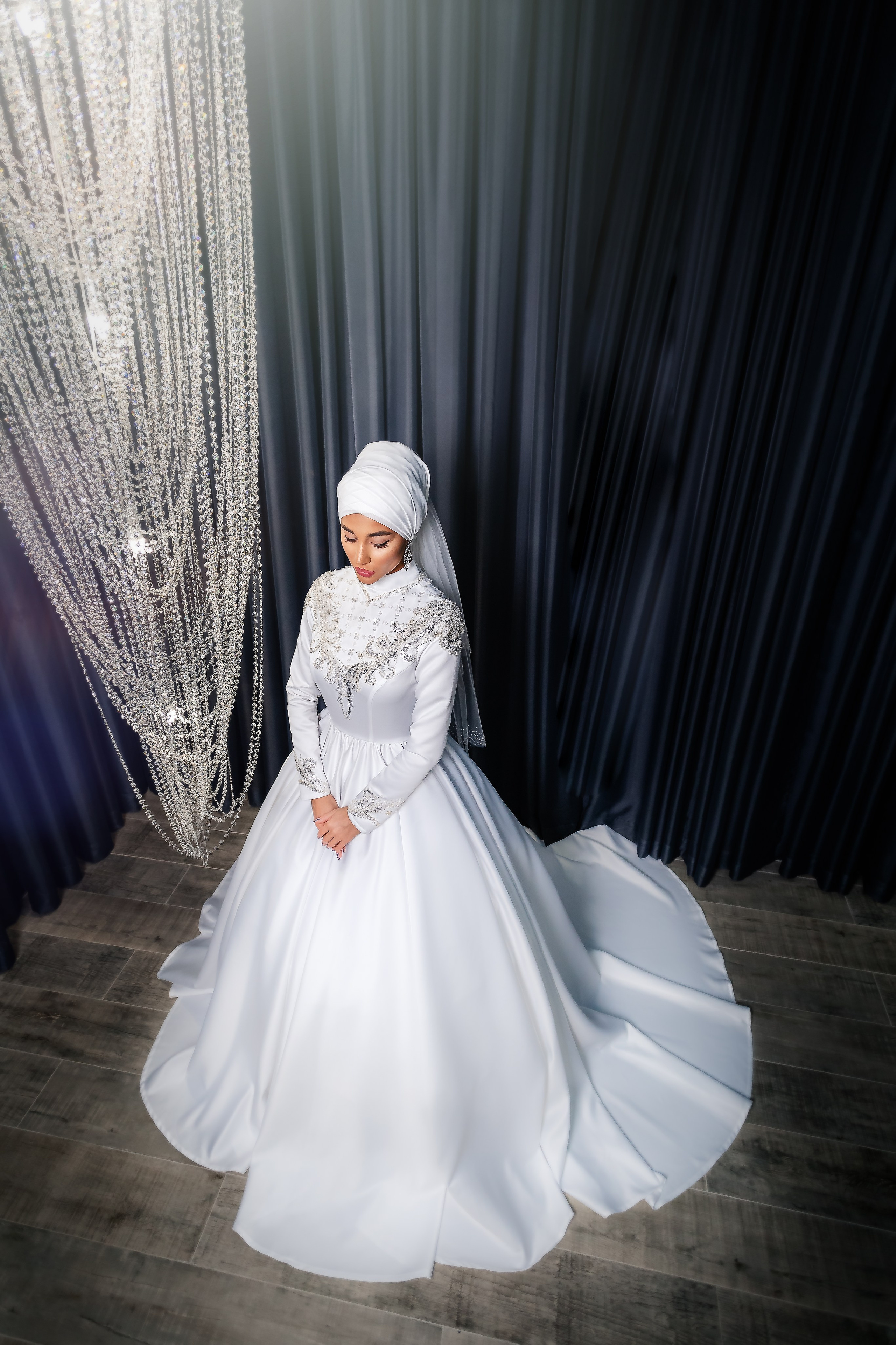 Фотосессия невесты в студии. Фотограф Ильхам Сибгатуллин Казань