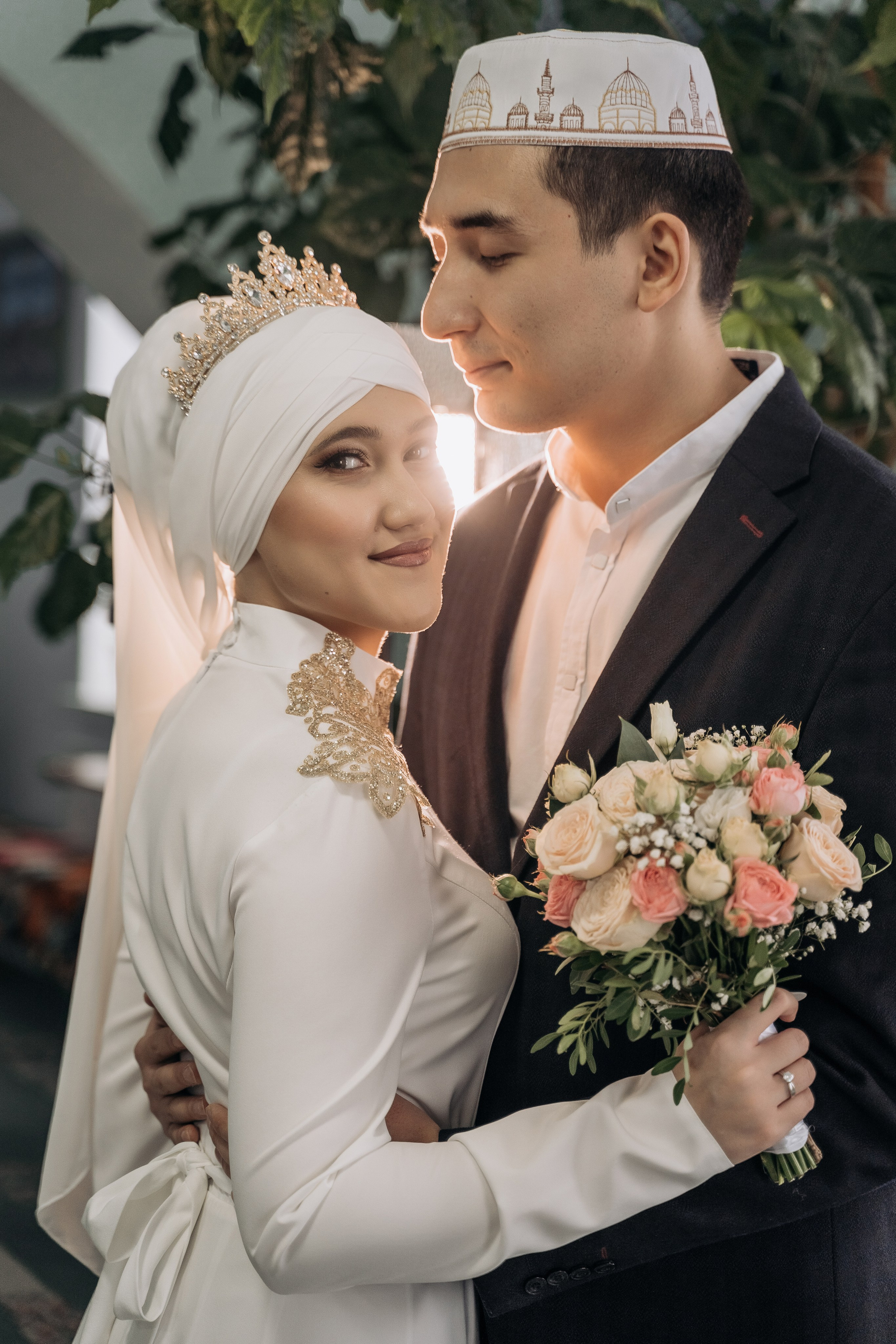 Ильнар и Аделя. Свадебный семейный фотограф Ксения Божко Уфа Раевка никах в Нарыстау