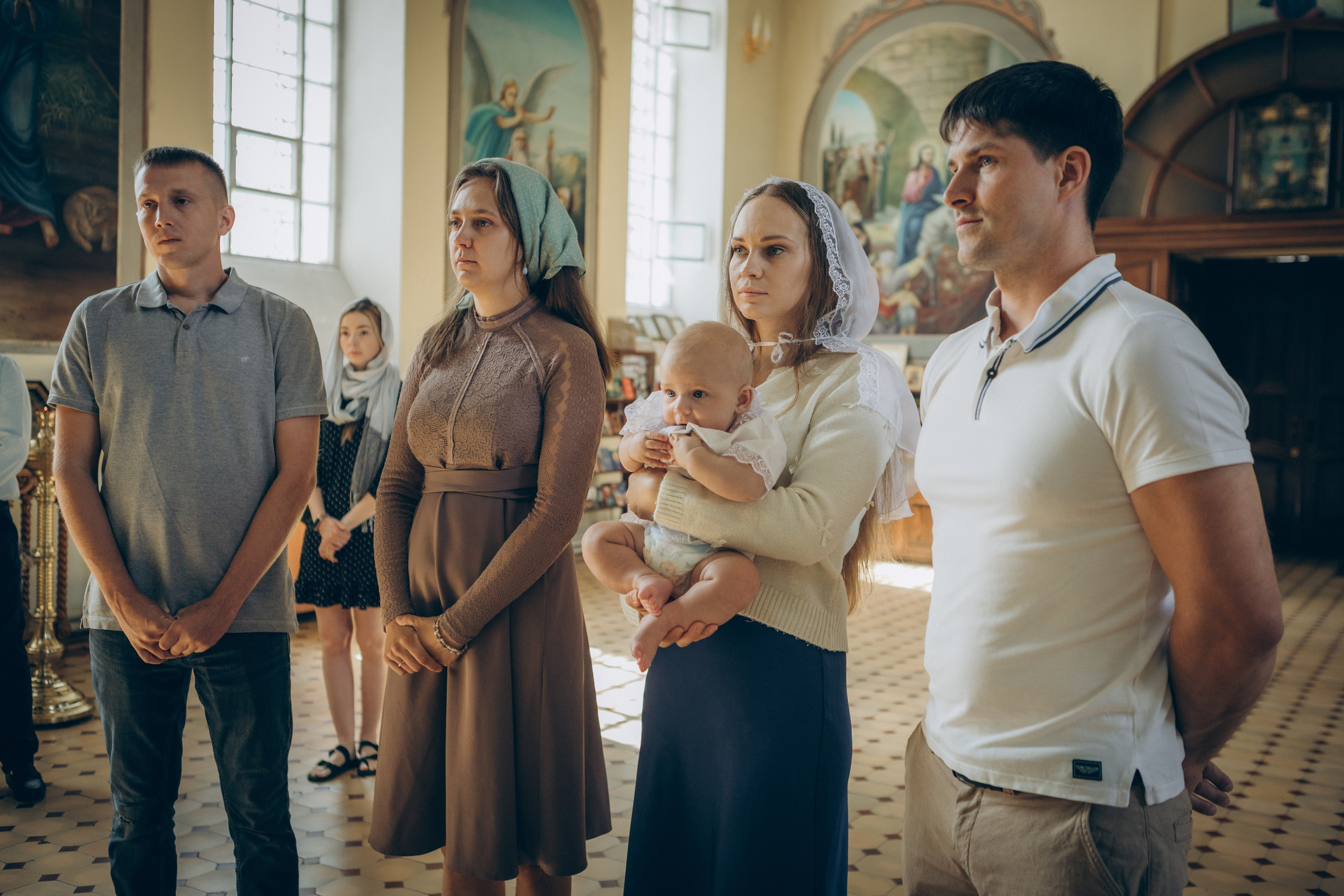 Крещение Тимофея. Семейный фотограф и фотограф на роды в Ростове-на-Дону Мухина Виктория